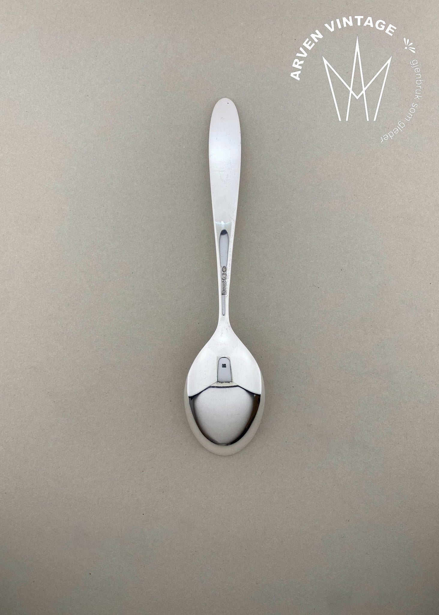 Vintage Oseberg children's spoon