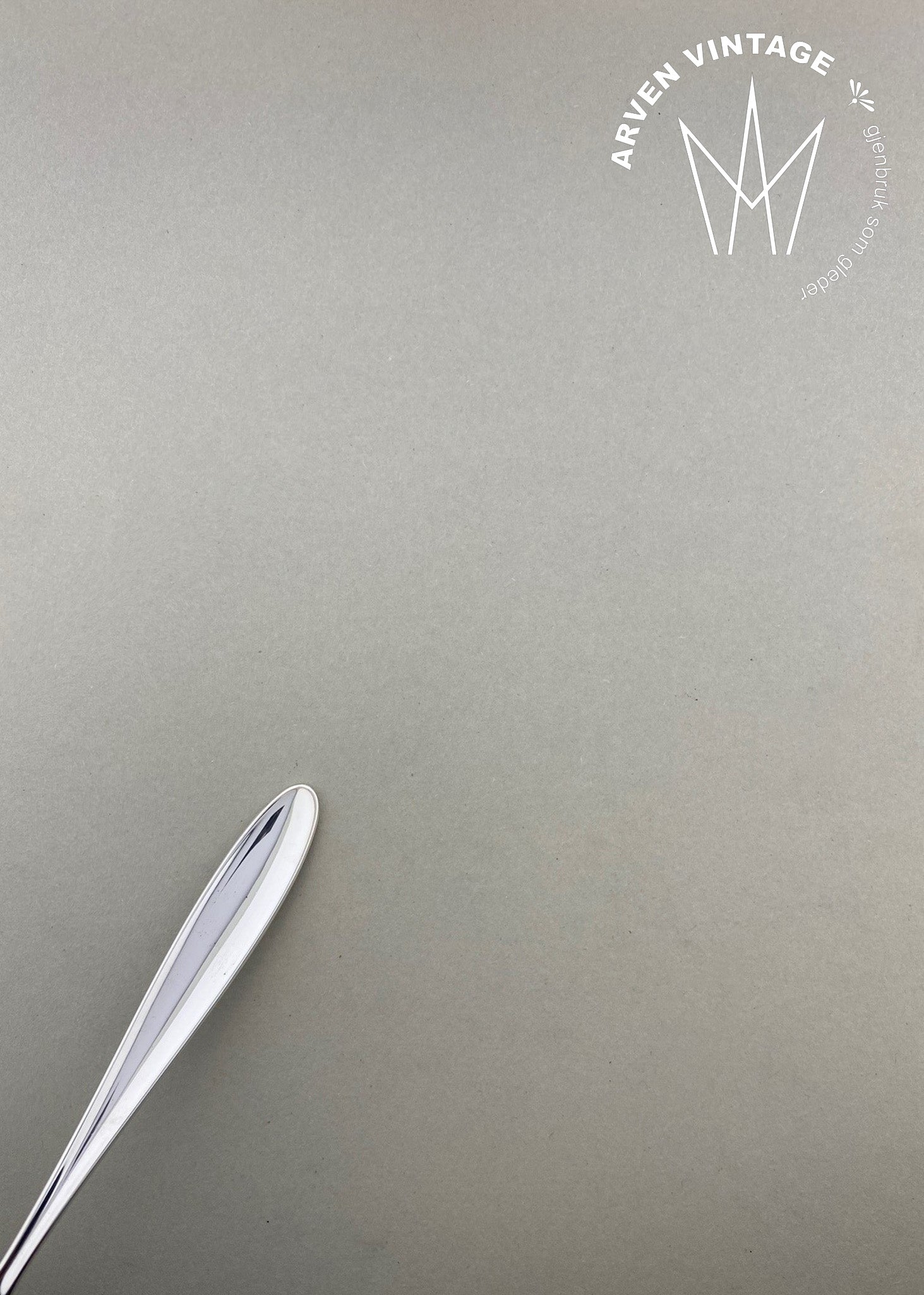 Vintage Oseberg children's spoon