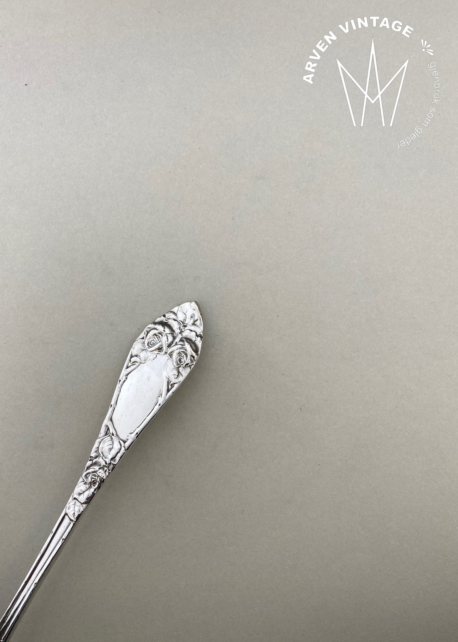 Vintage Sublime Rose serving fork