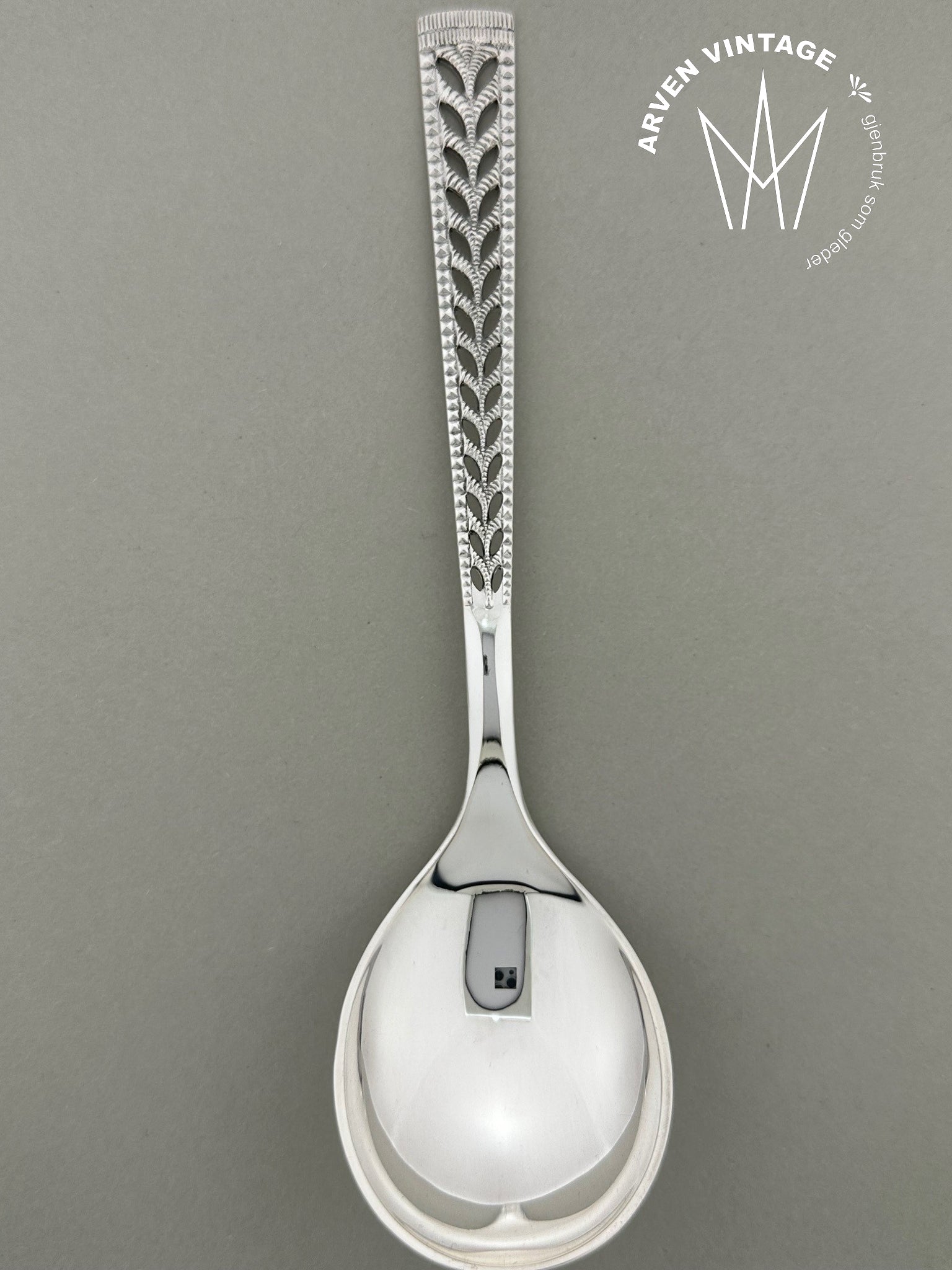 Vintage Juvel small serving spoon