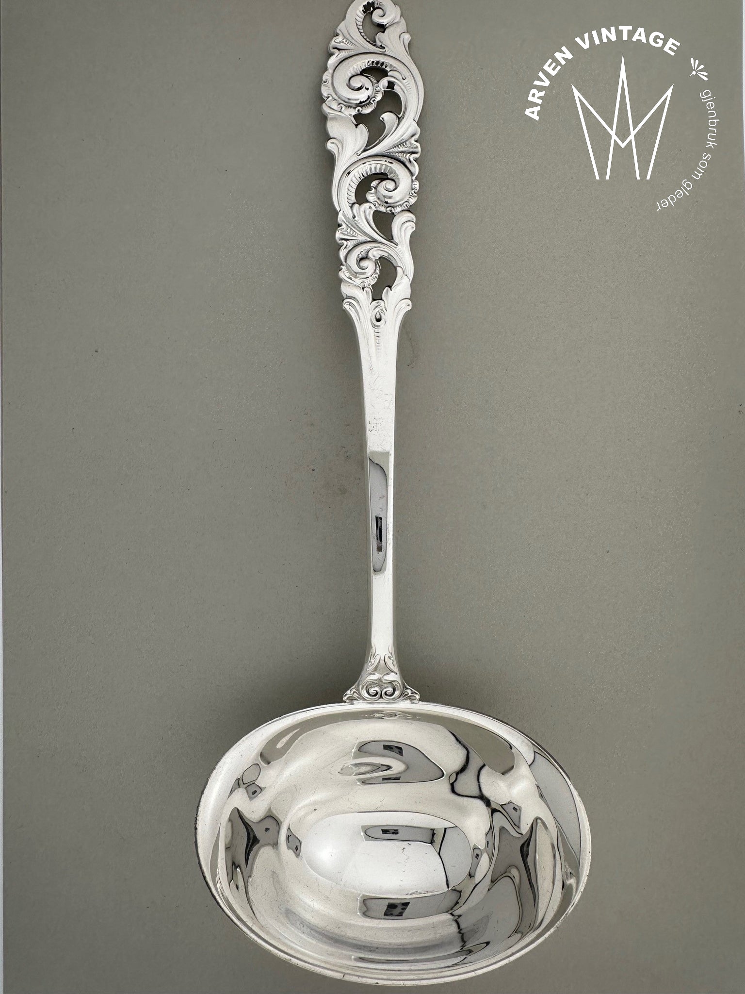 Vintage Telesølv suppeøse