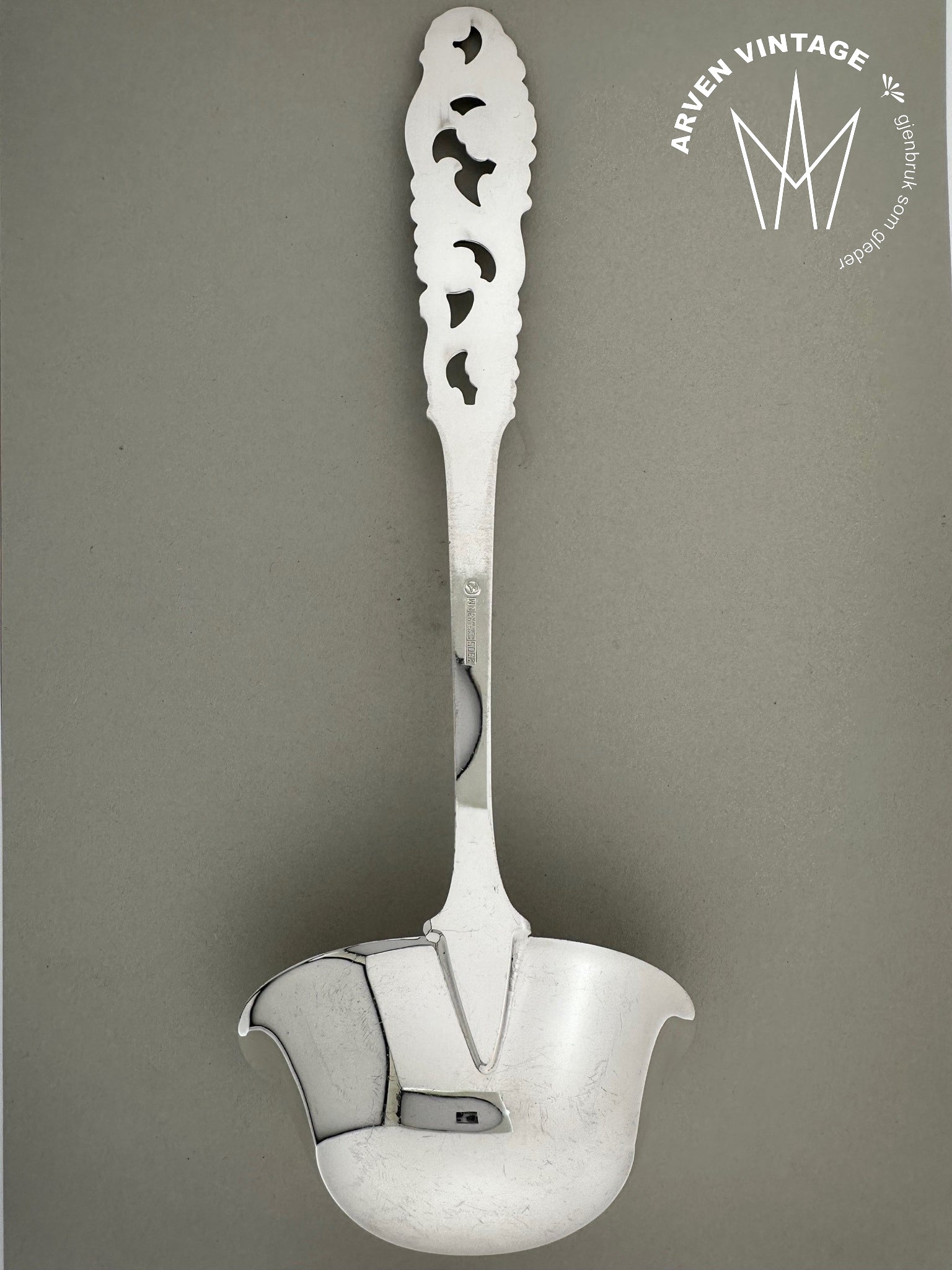 Vintage Telesølv suppeøse