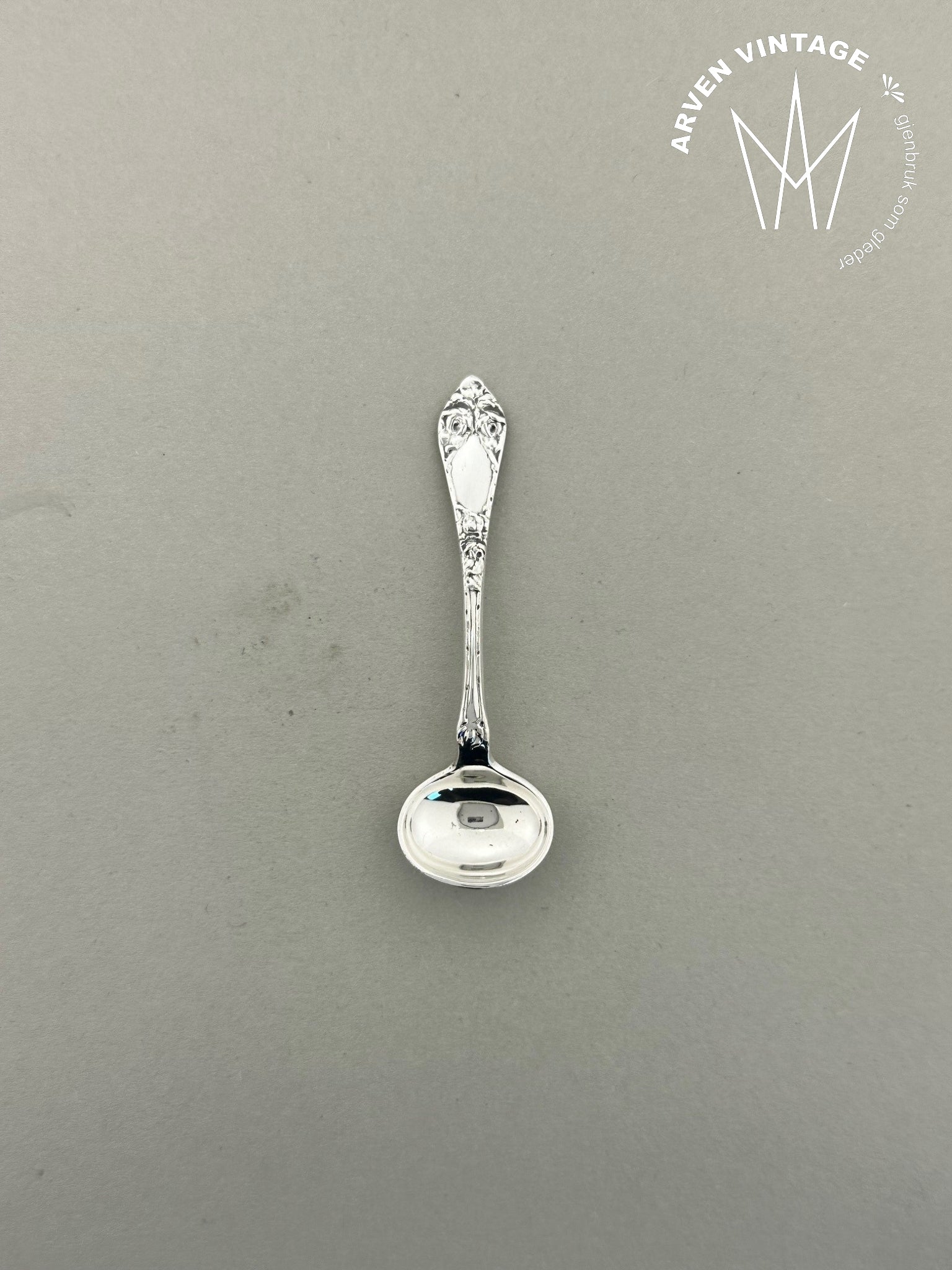 Vintage Opphøiet Rose saltskje