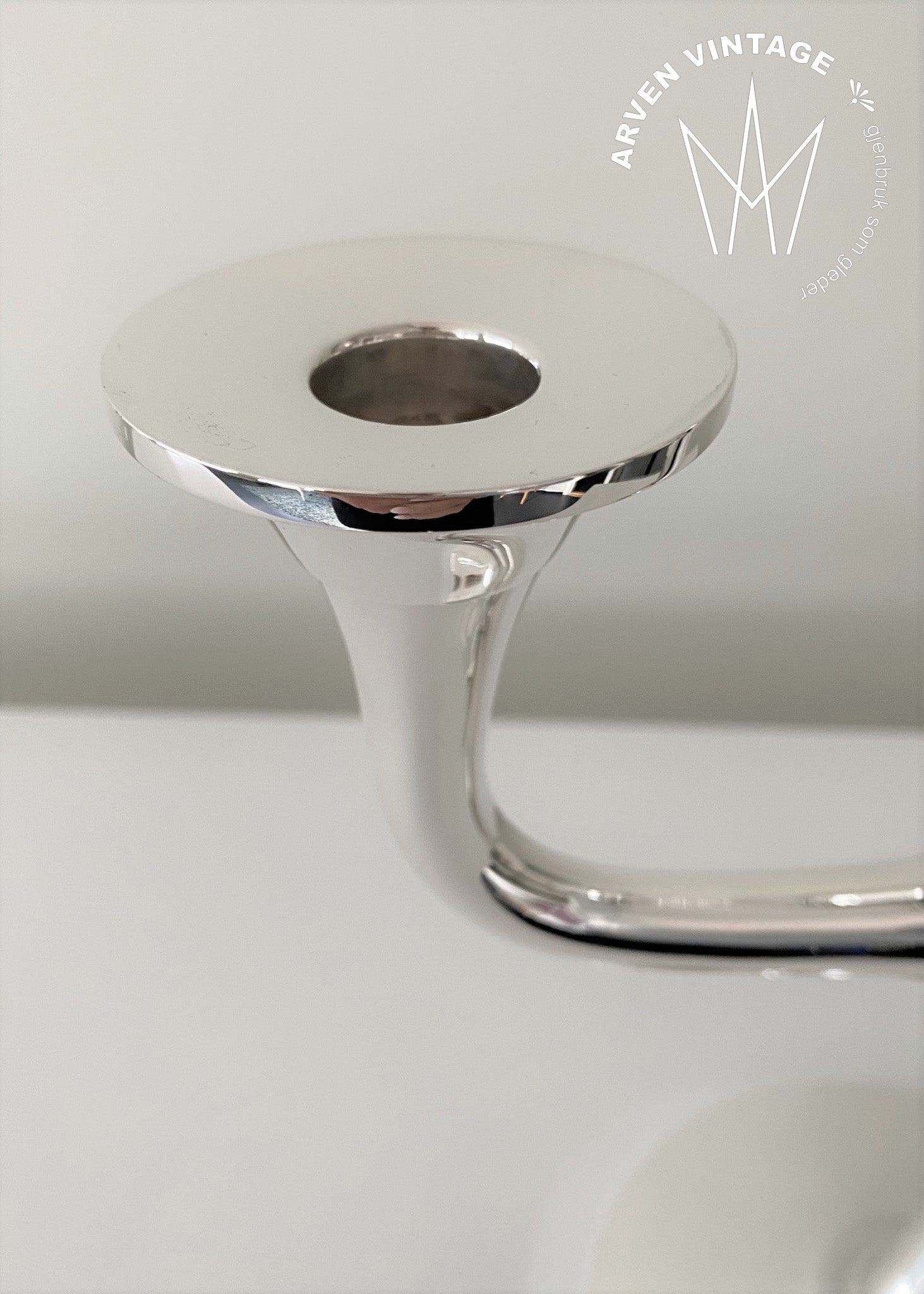 Vintage three-armed candlestick