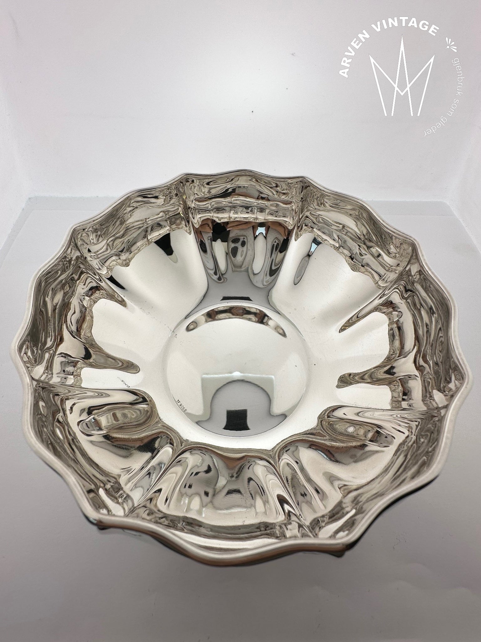 Vintage silver bowl