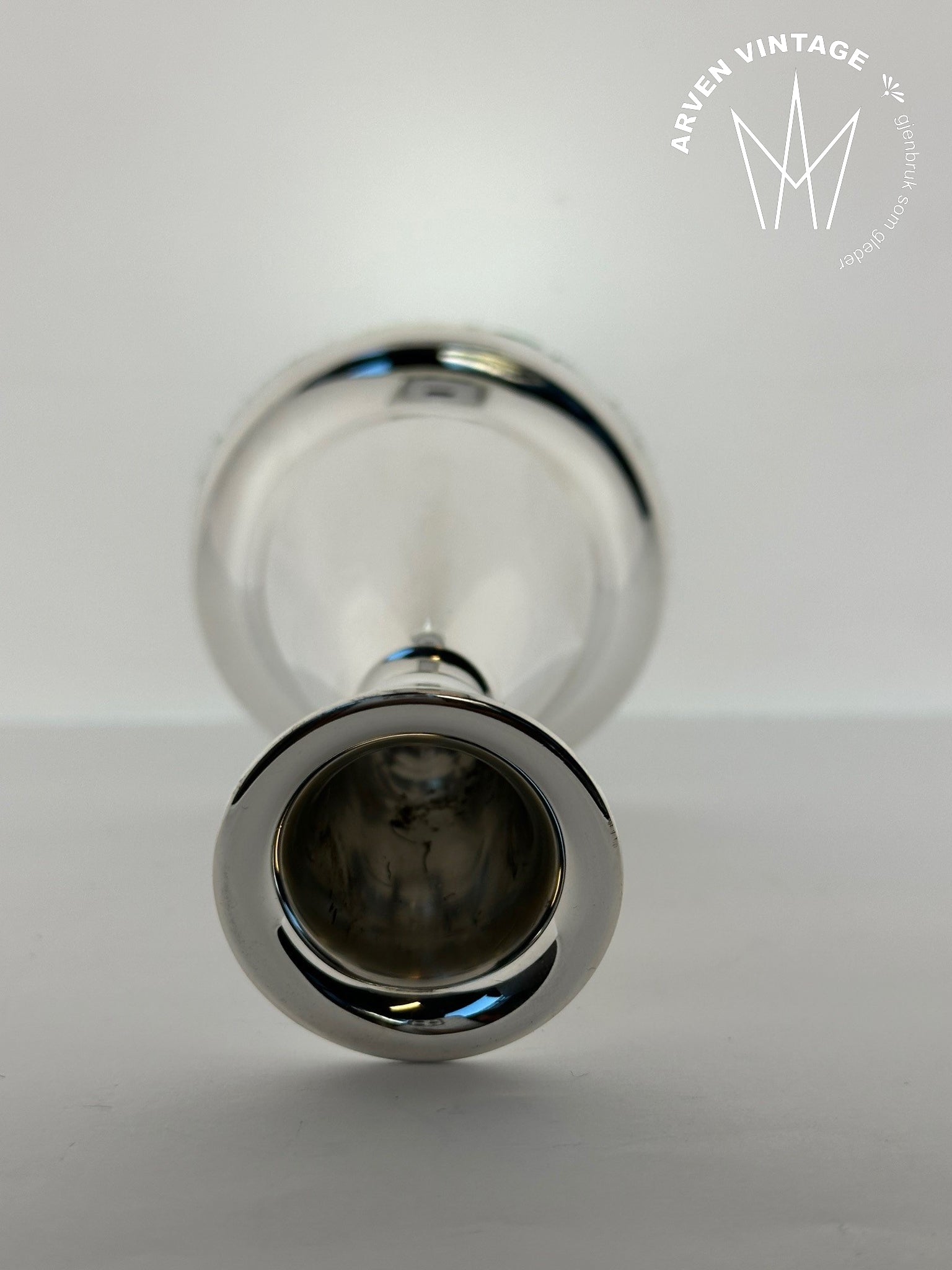 Vintage silver candlestick