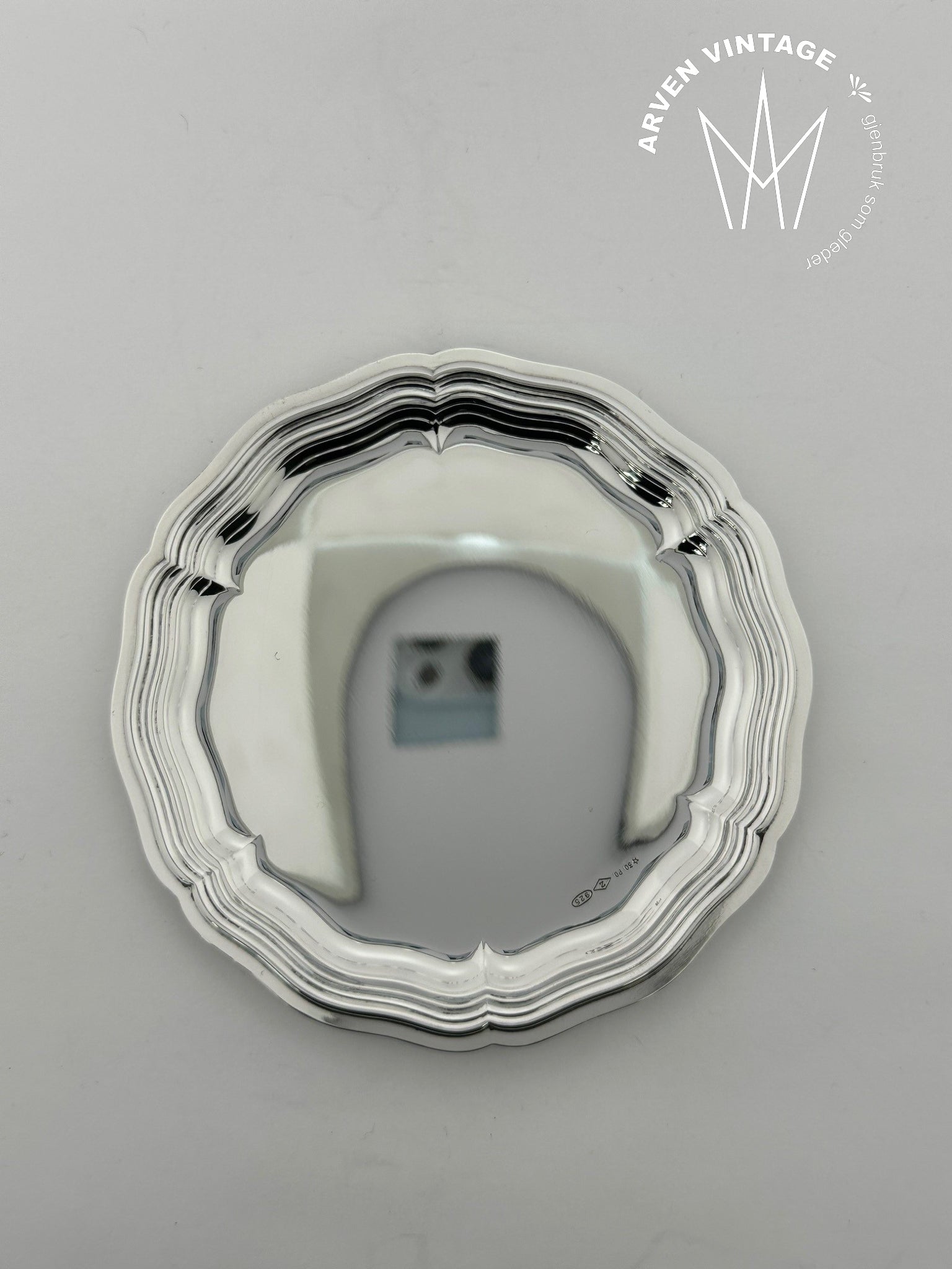Vintage silver small dish