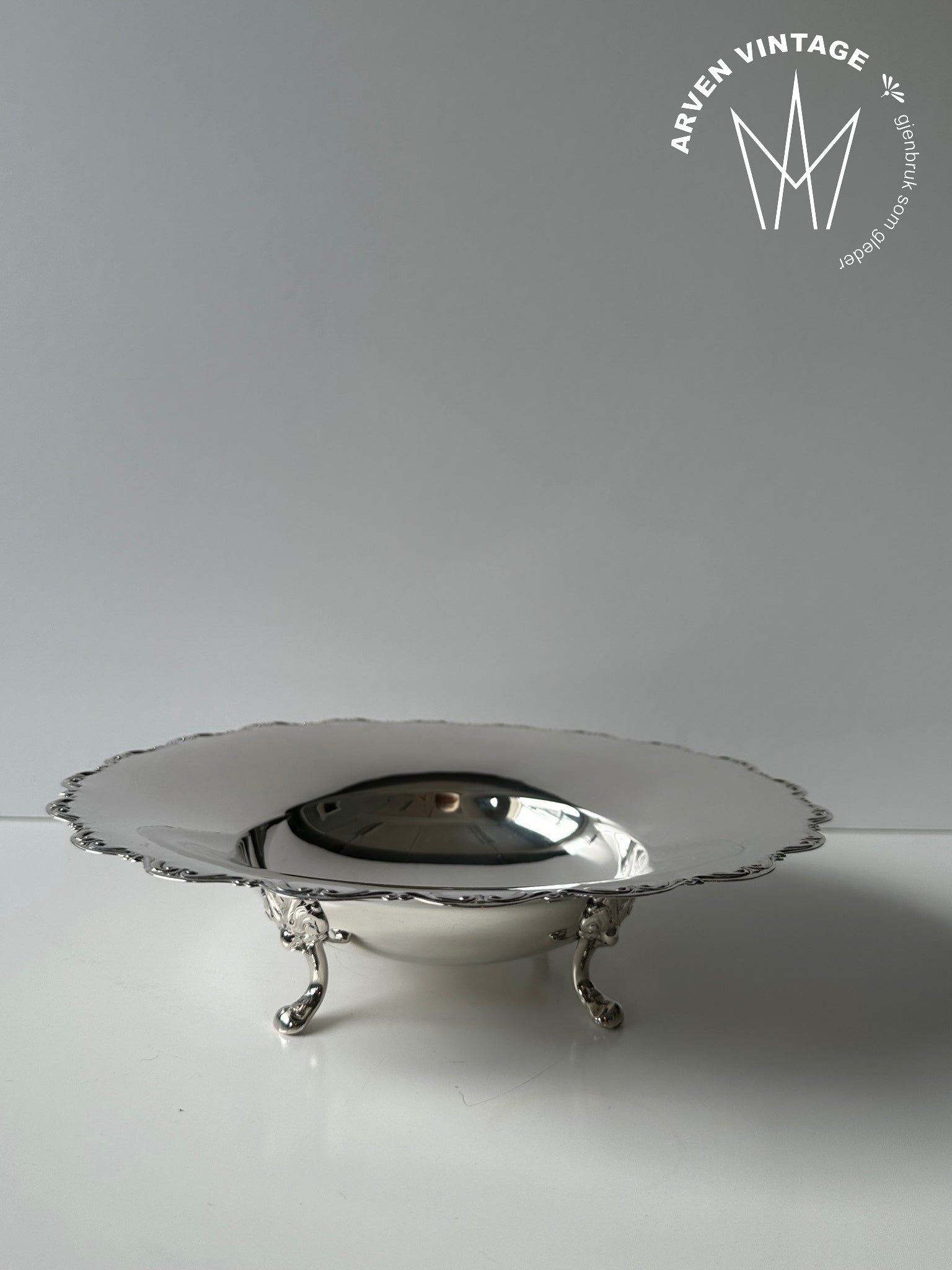 Vintage sølvskål