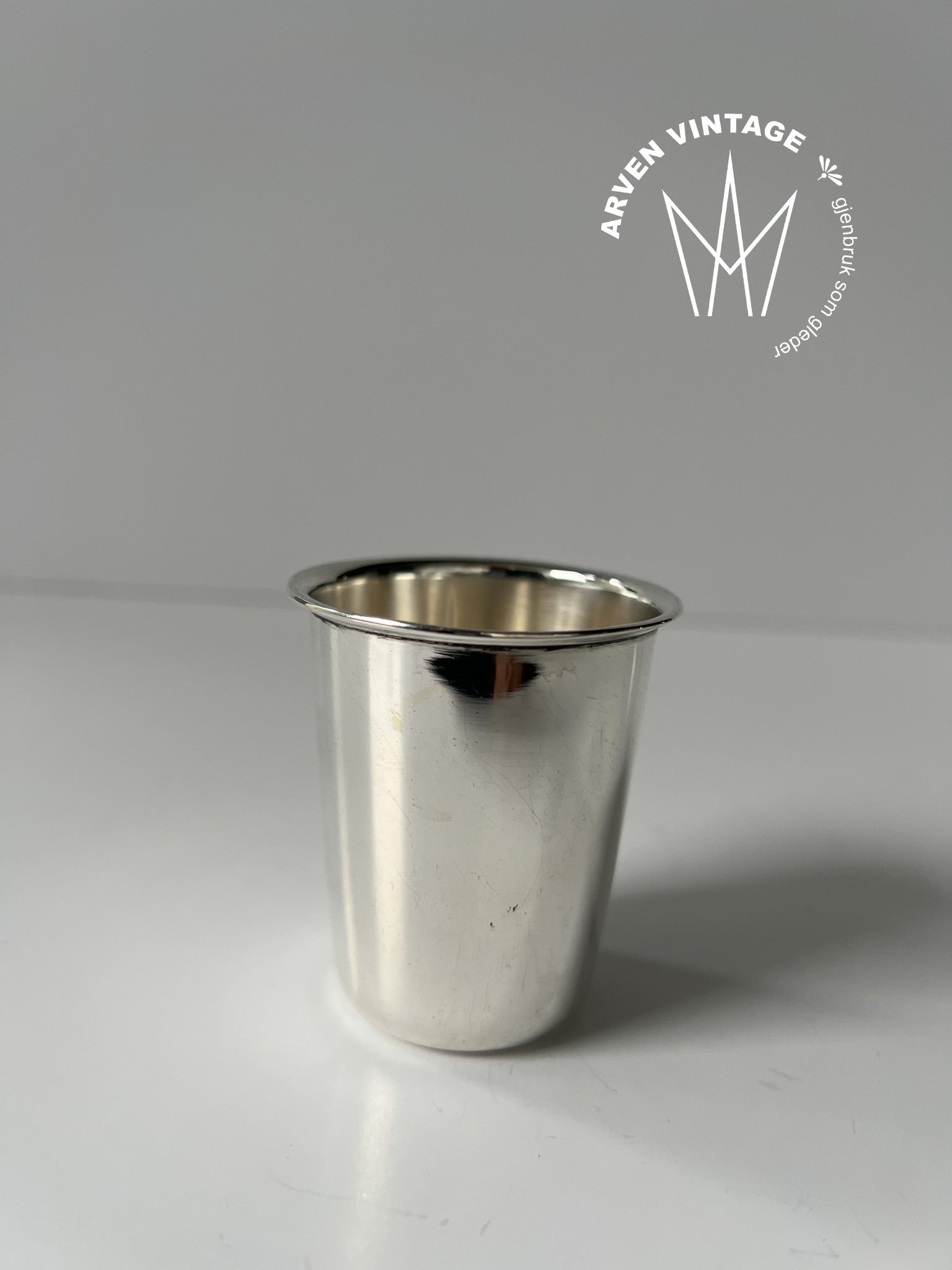 Vintage sølv beger 6cm