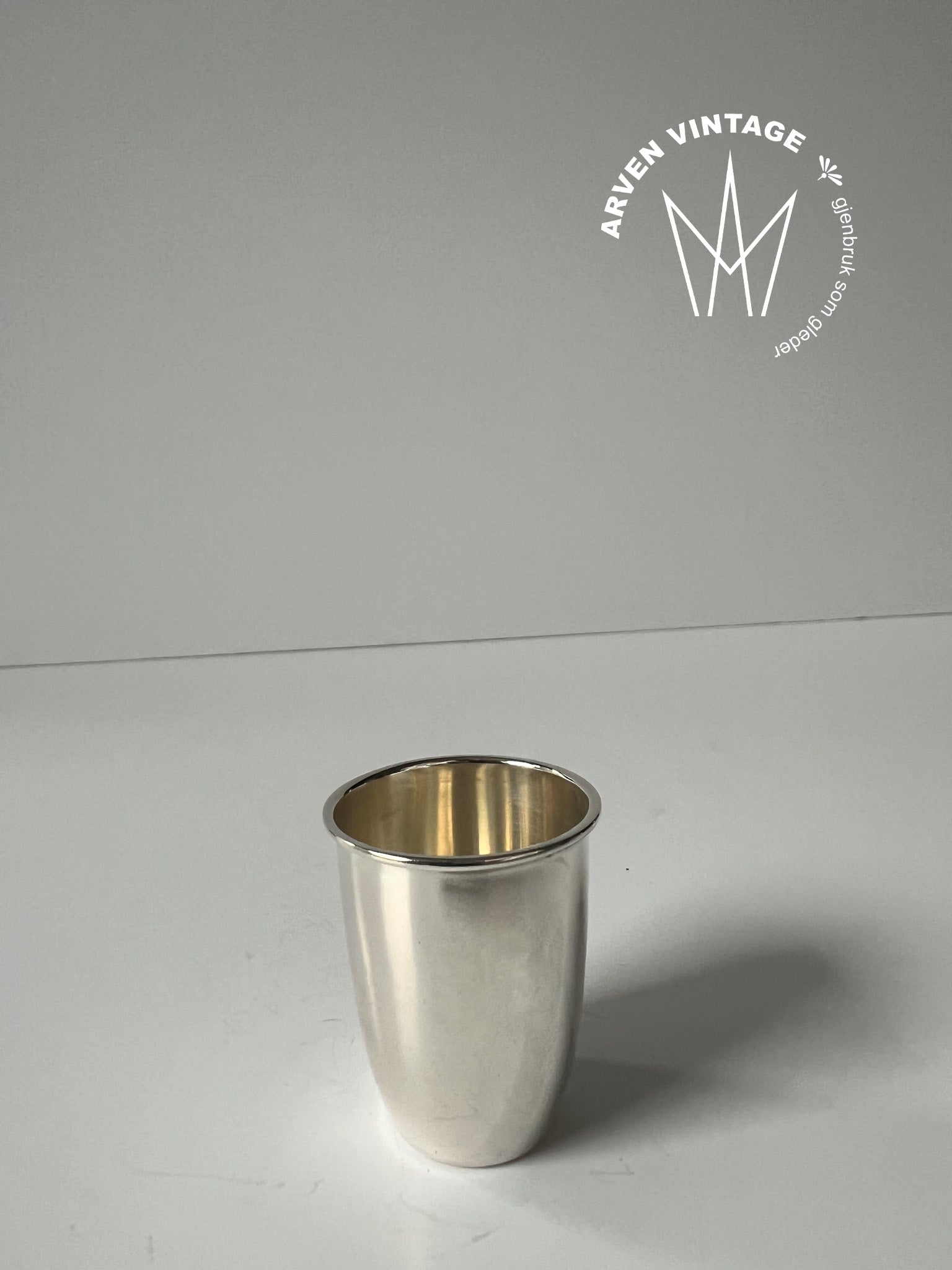 Vintage sølv beger 4,2cm