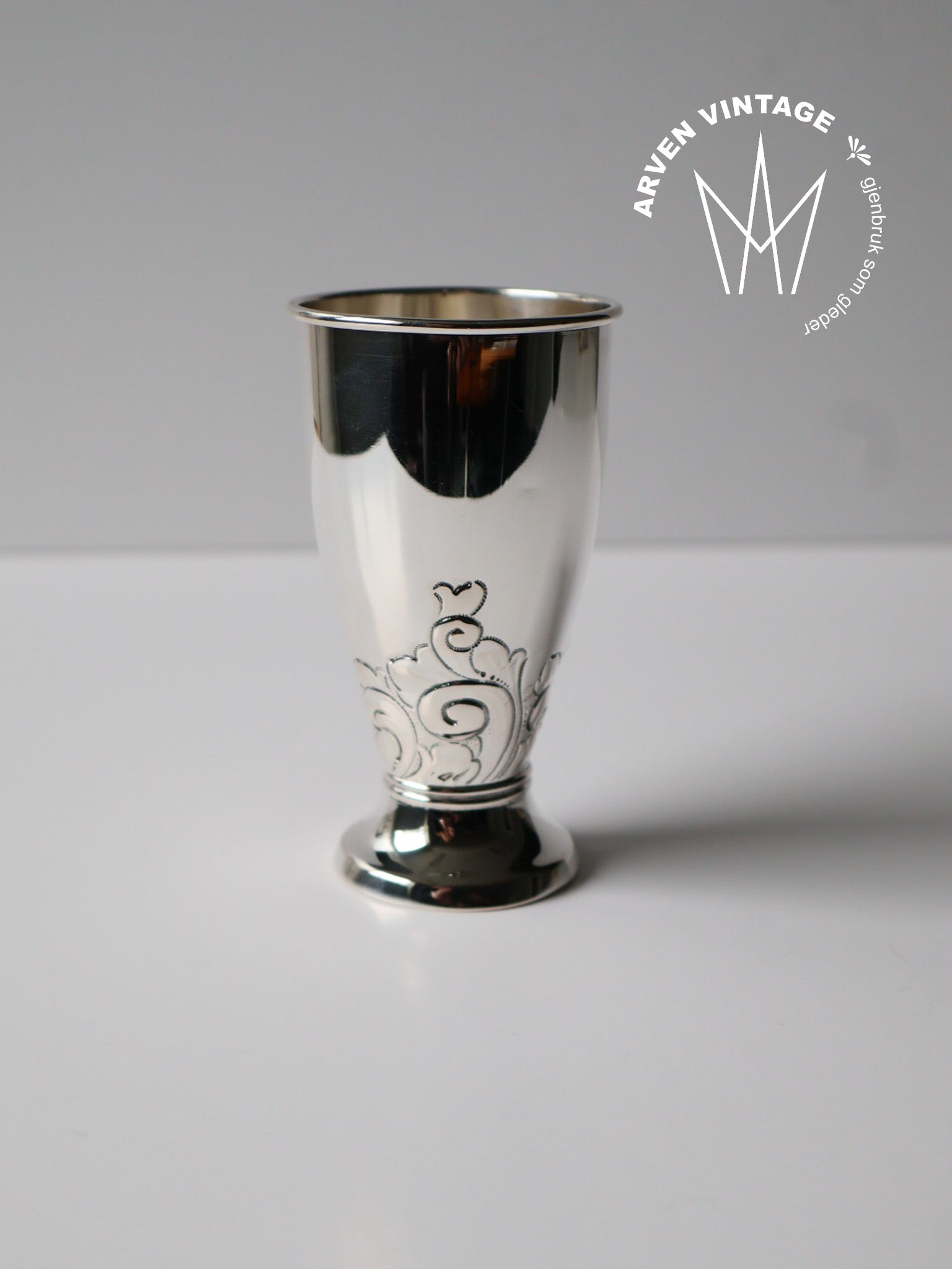Vintage sølv liten pokal