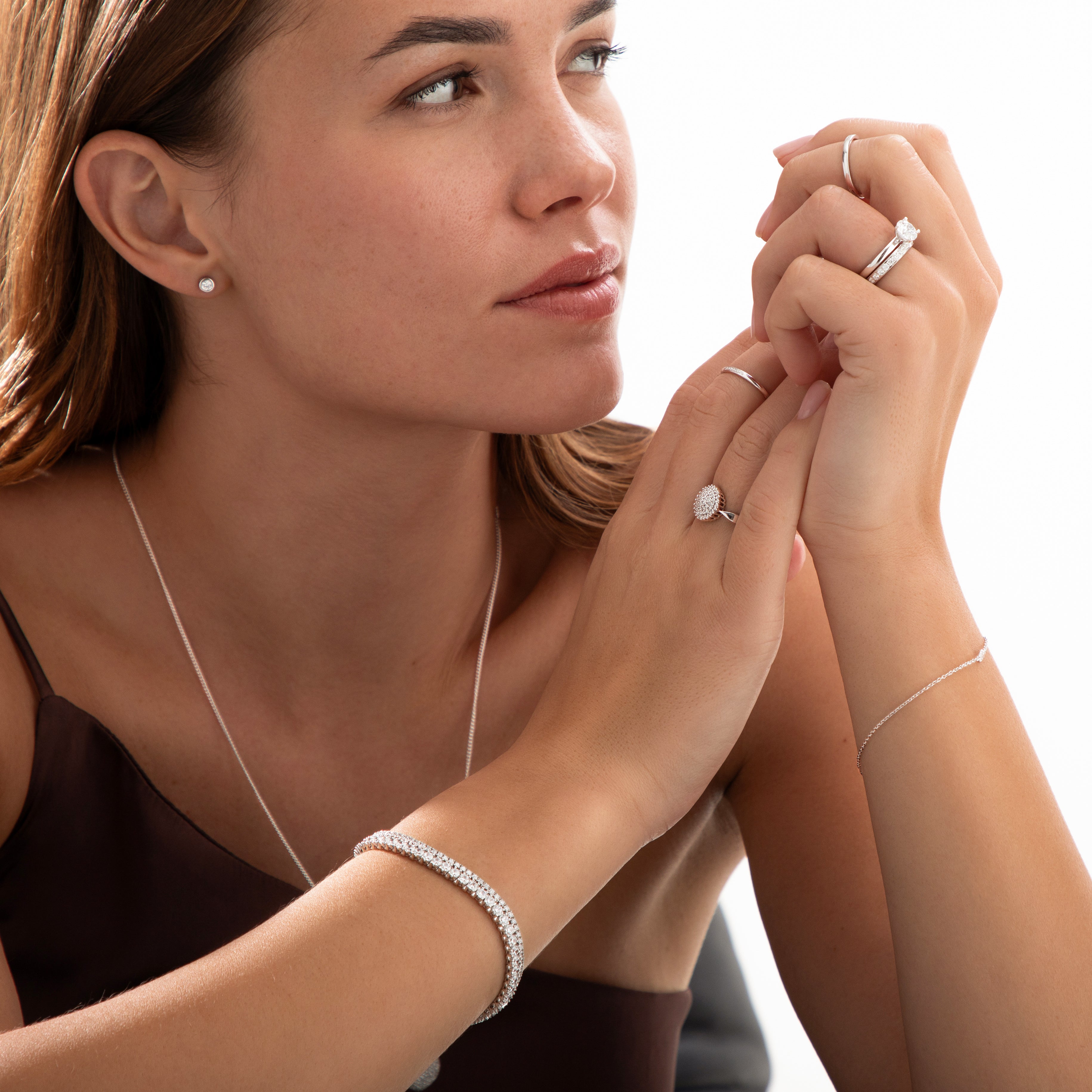 Kaia Diamantørepynt