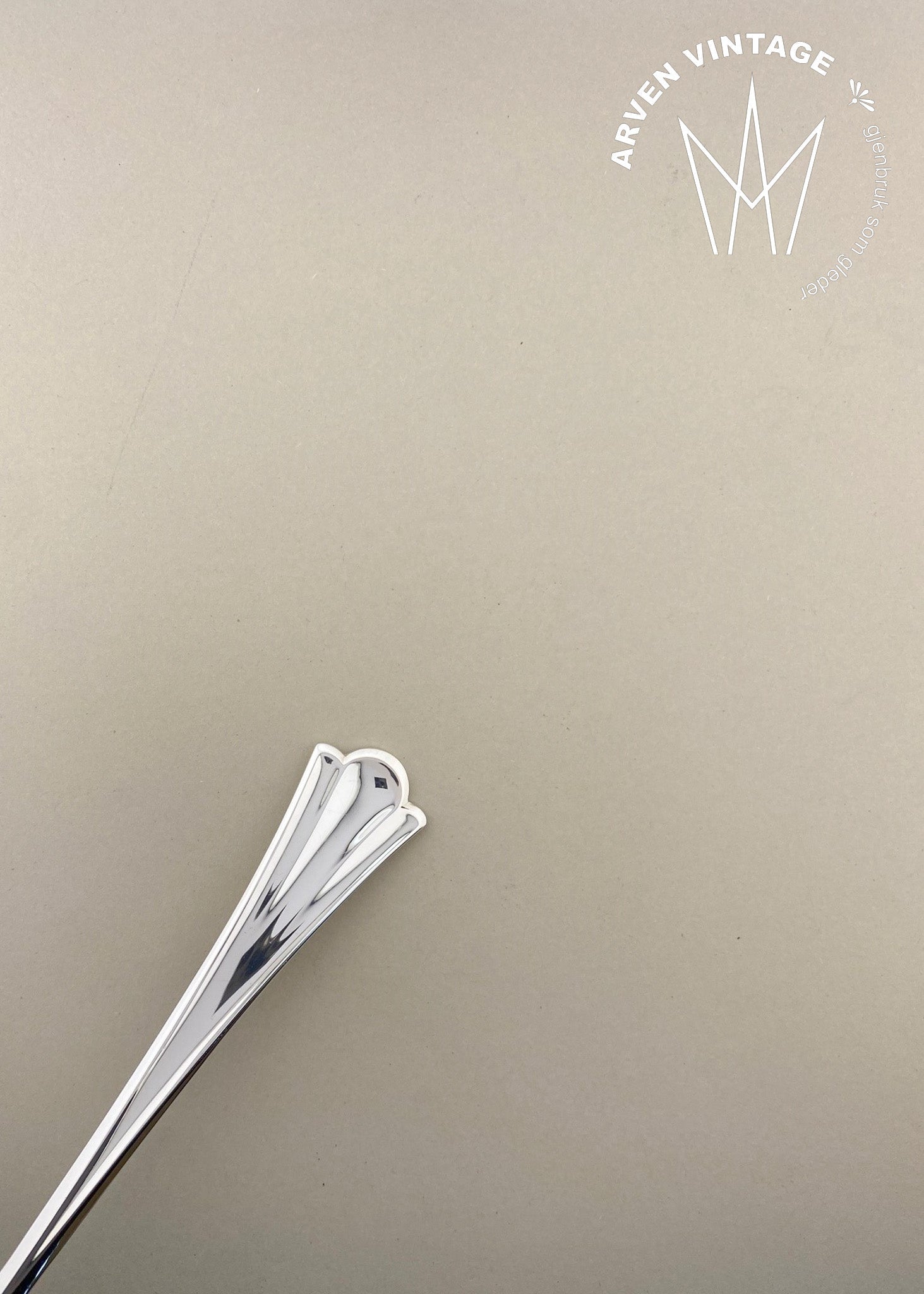 Vintage Lilje liten spisegaffel