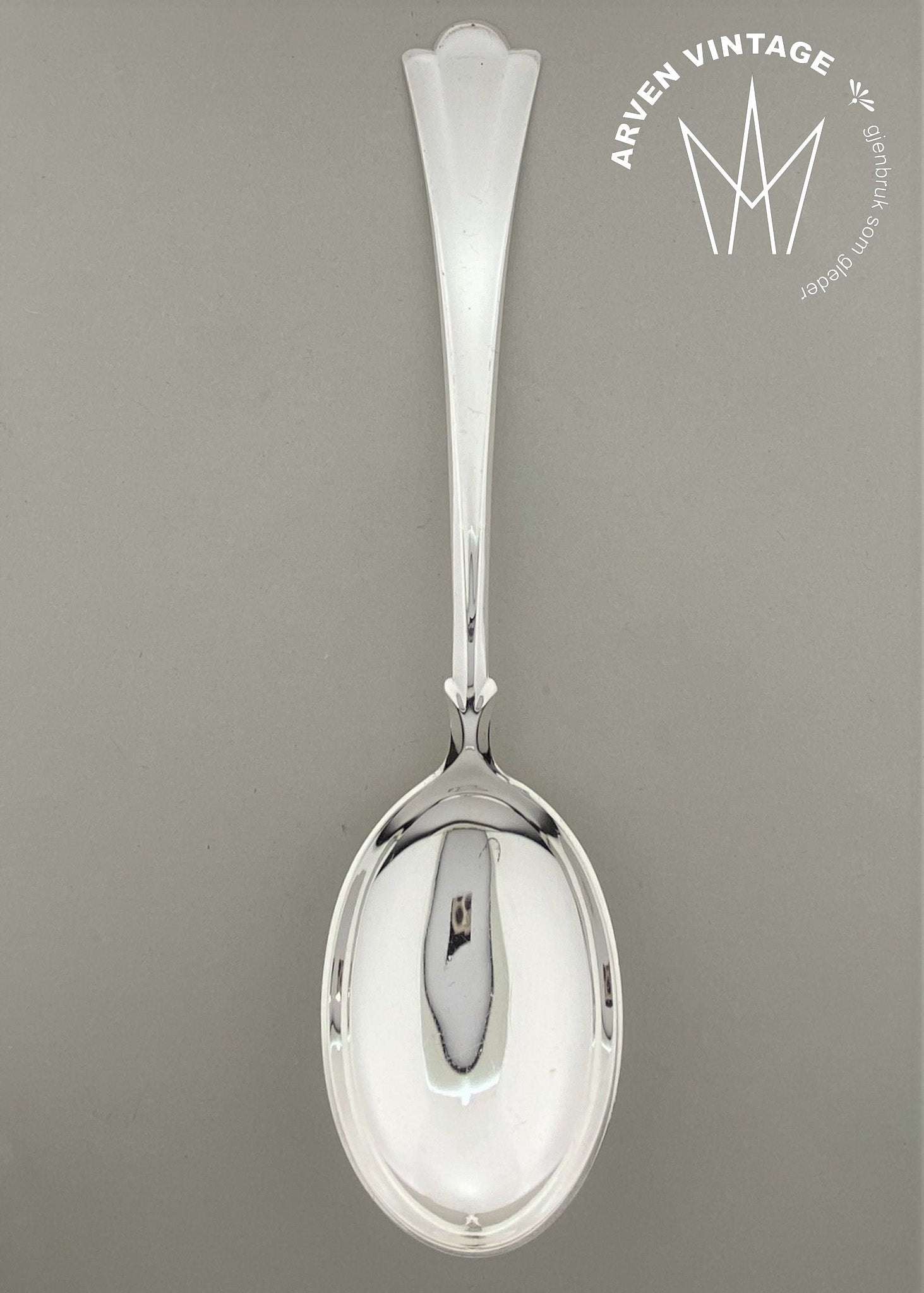 Vintage Lily serving spoon