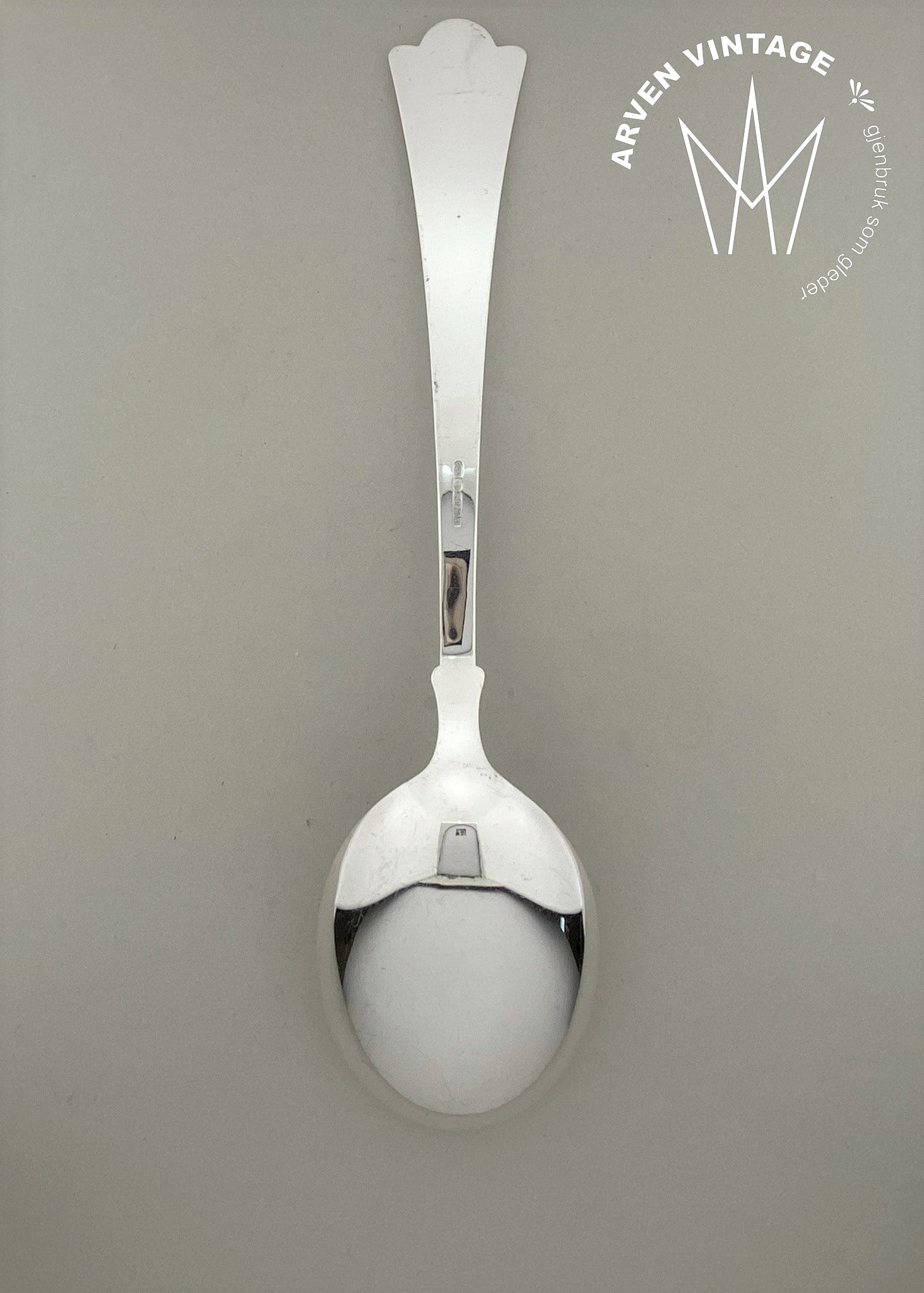 Vintage Lily serving spoon