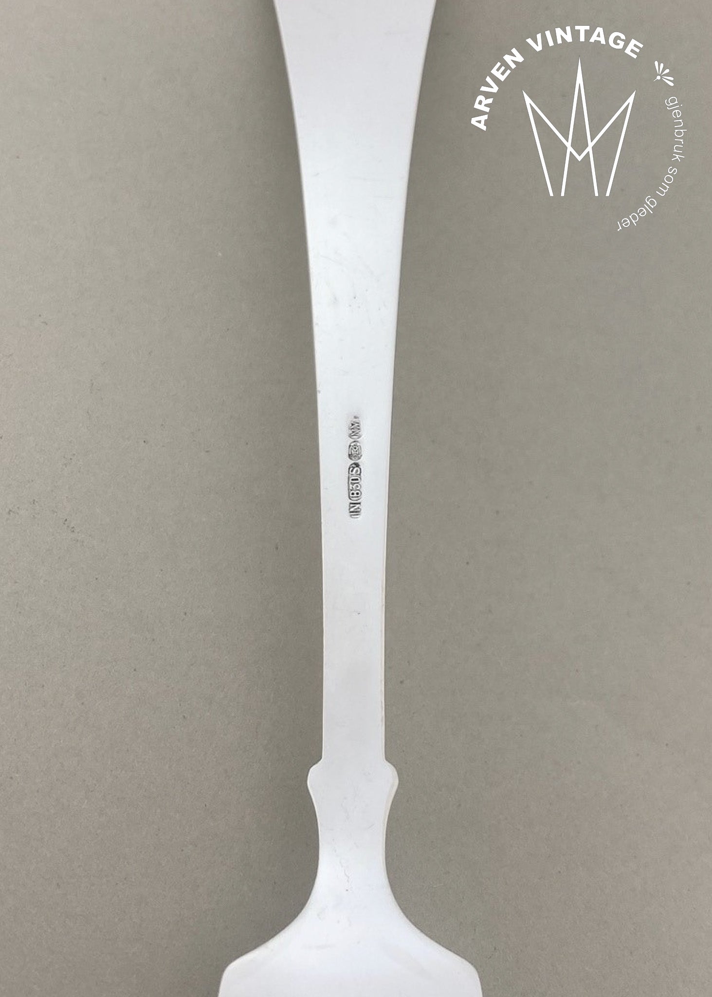 Vintage Lilje stor spisegaffel