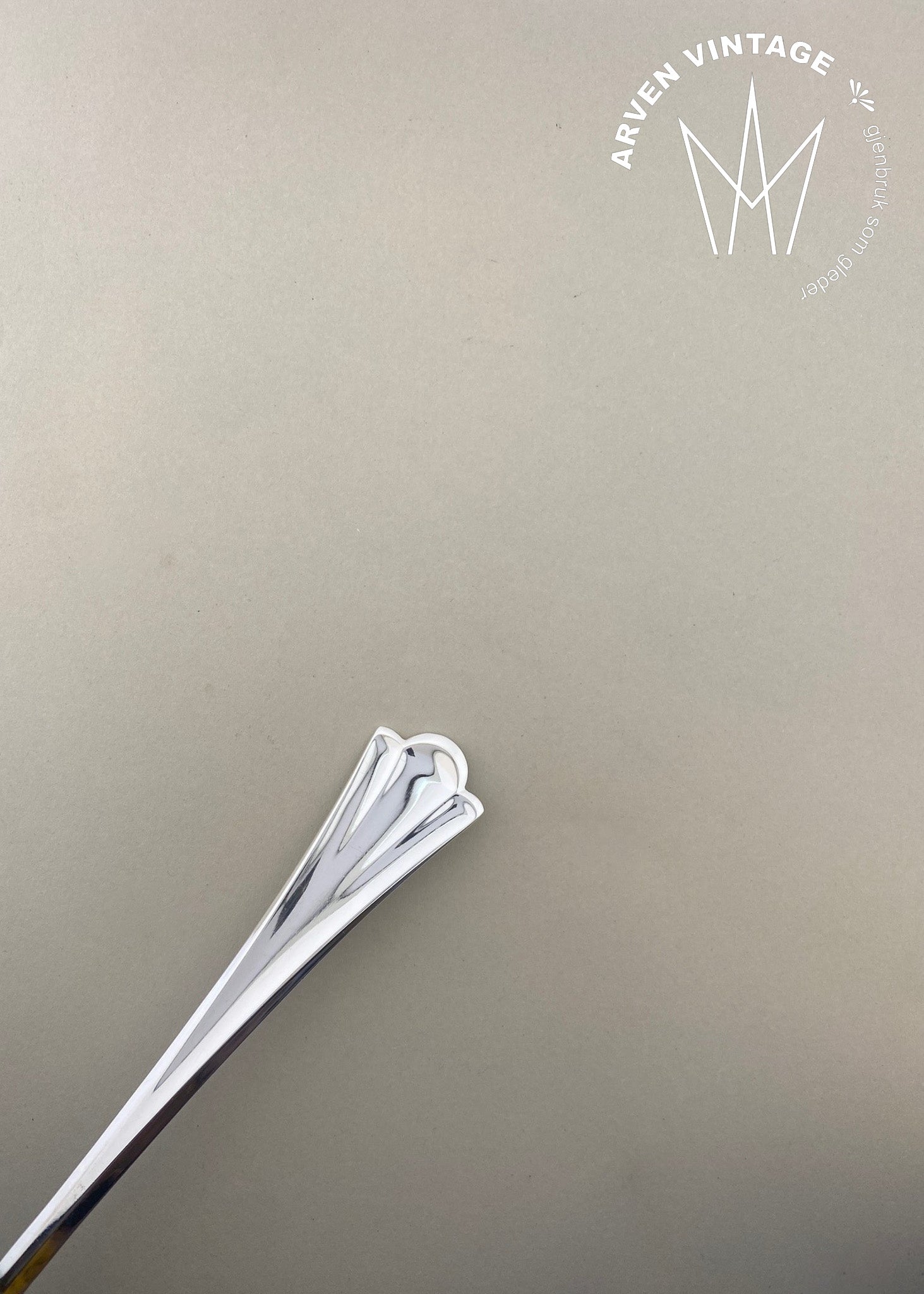 Vintage Lilje stor spisegaffel