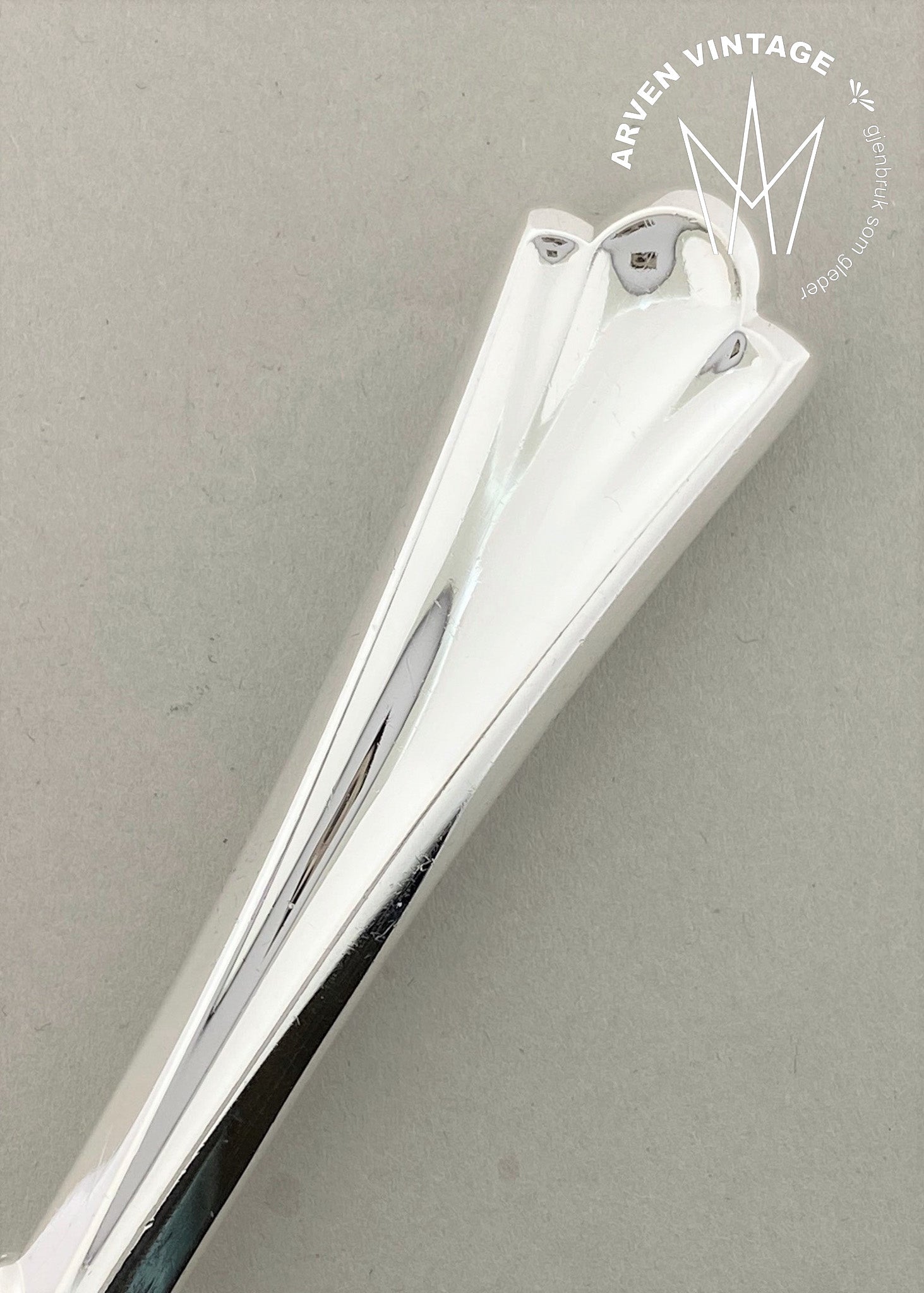 Vintage Lilje liten spisekniv med kort skaft