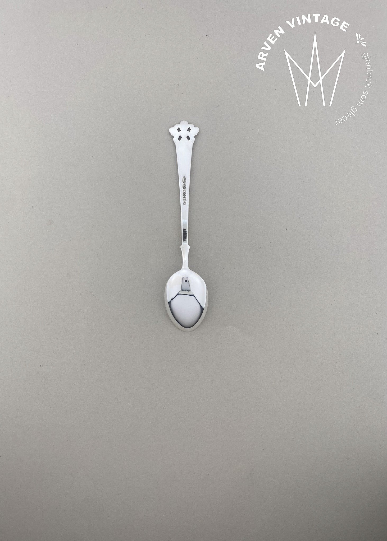 Vintage Anitra mocha spoon