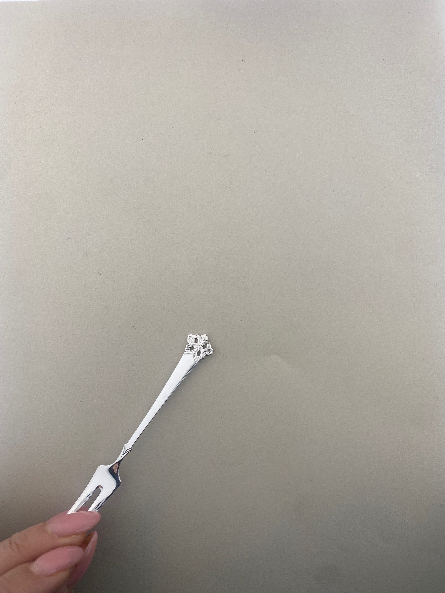 Vintage Anitra butter fork / topping fork