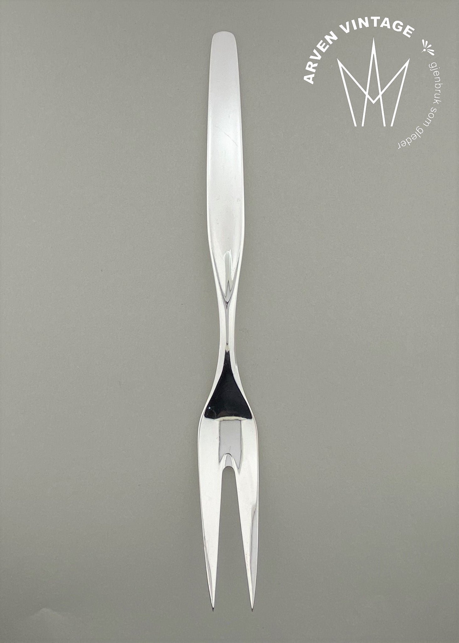 Vintage Aase serving fork