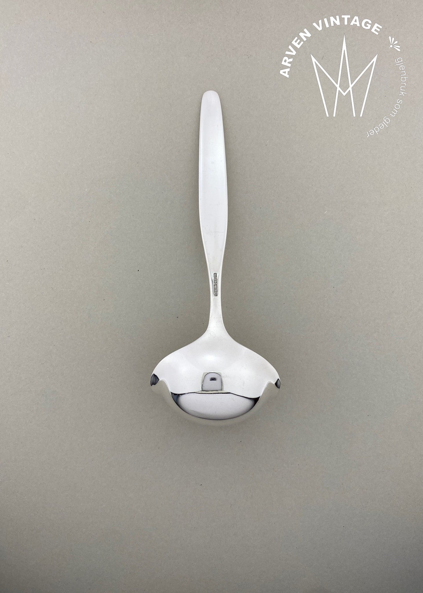 Vintage Aase cream spoon