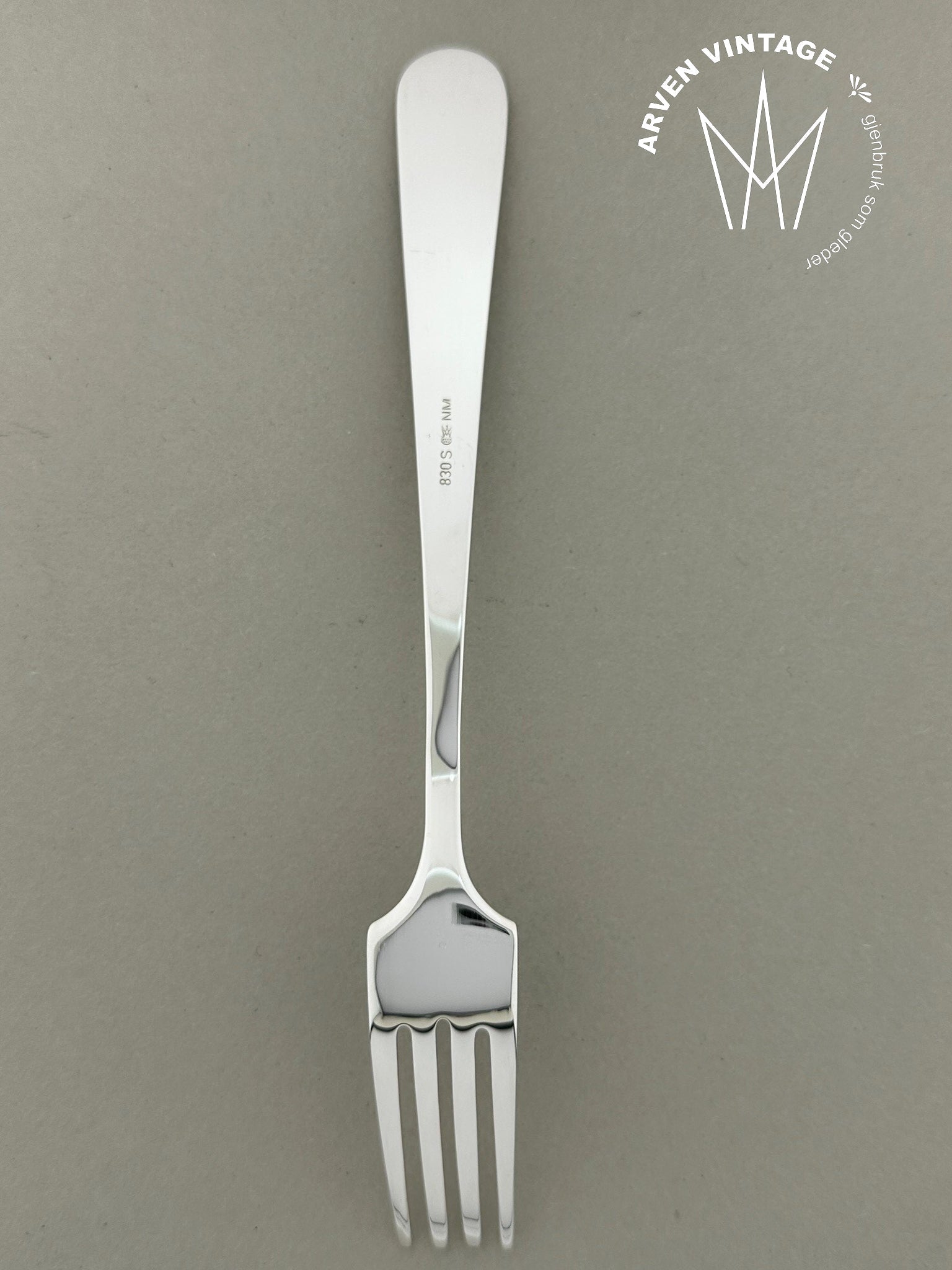 Vintage Moon small dinner fork