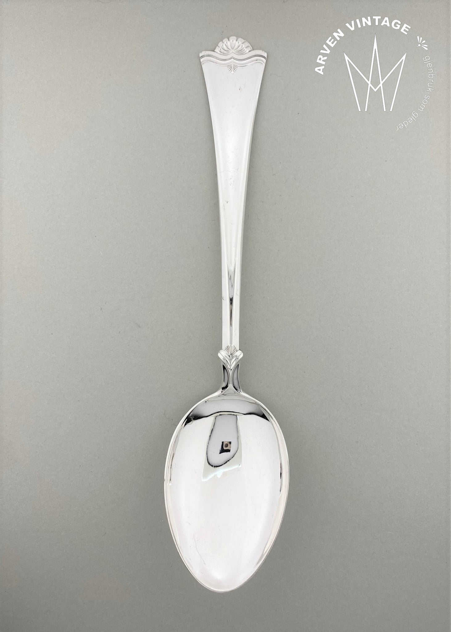 Vintage Konval stor spiseskje