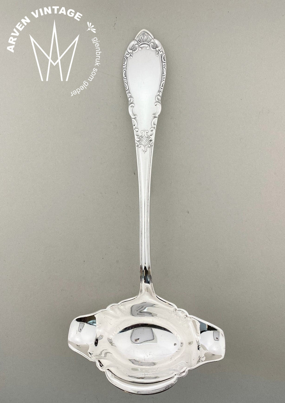 Vintage Edel sauce spoon with hook