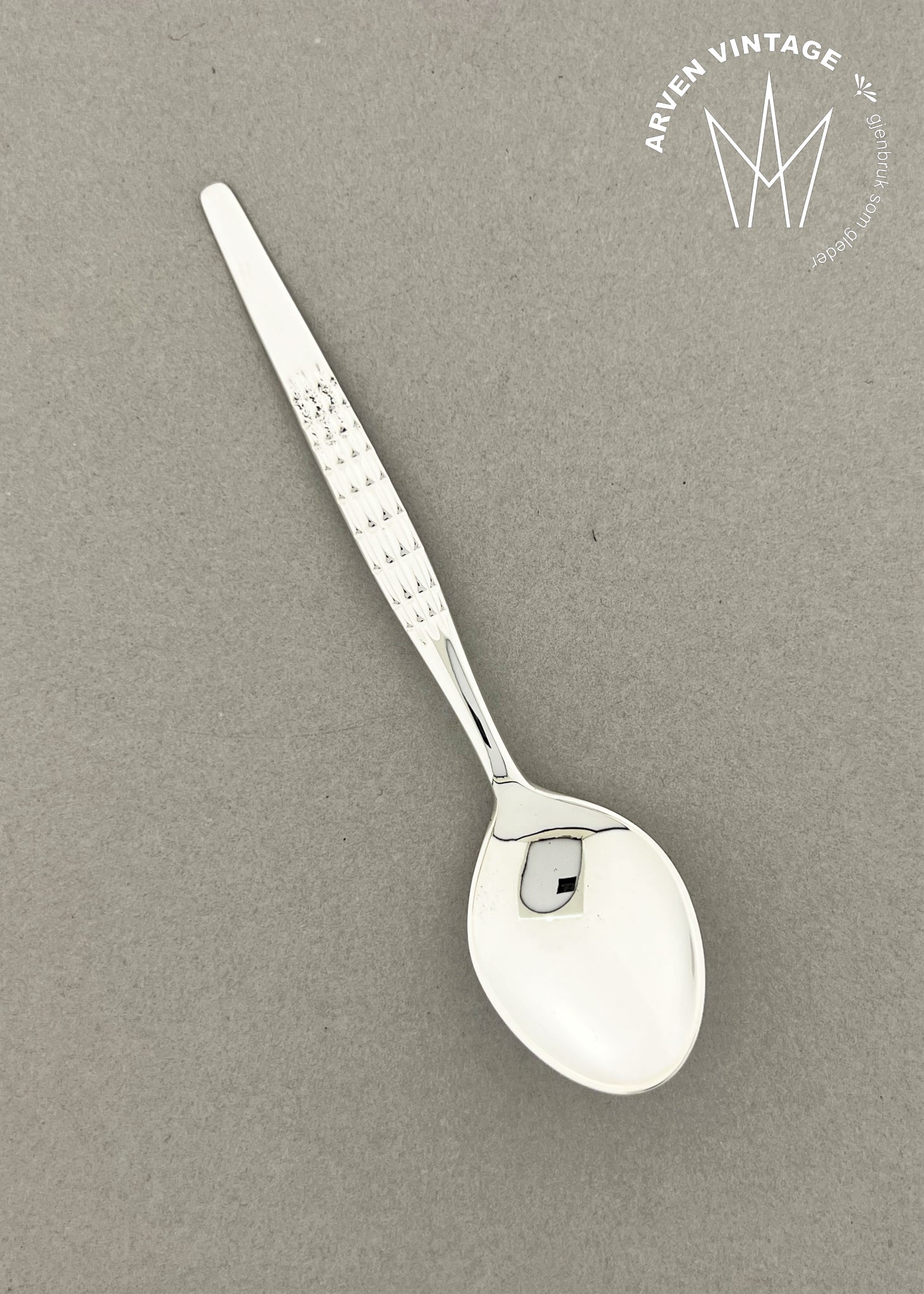 Vintage Faceted Spoon