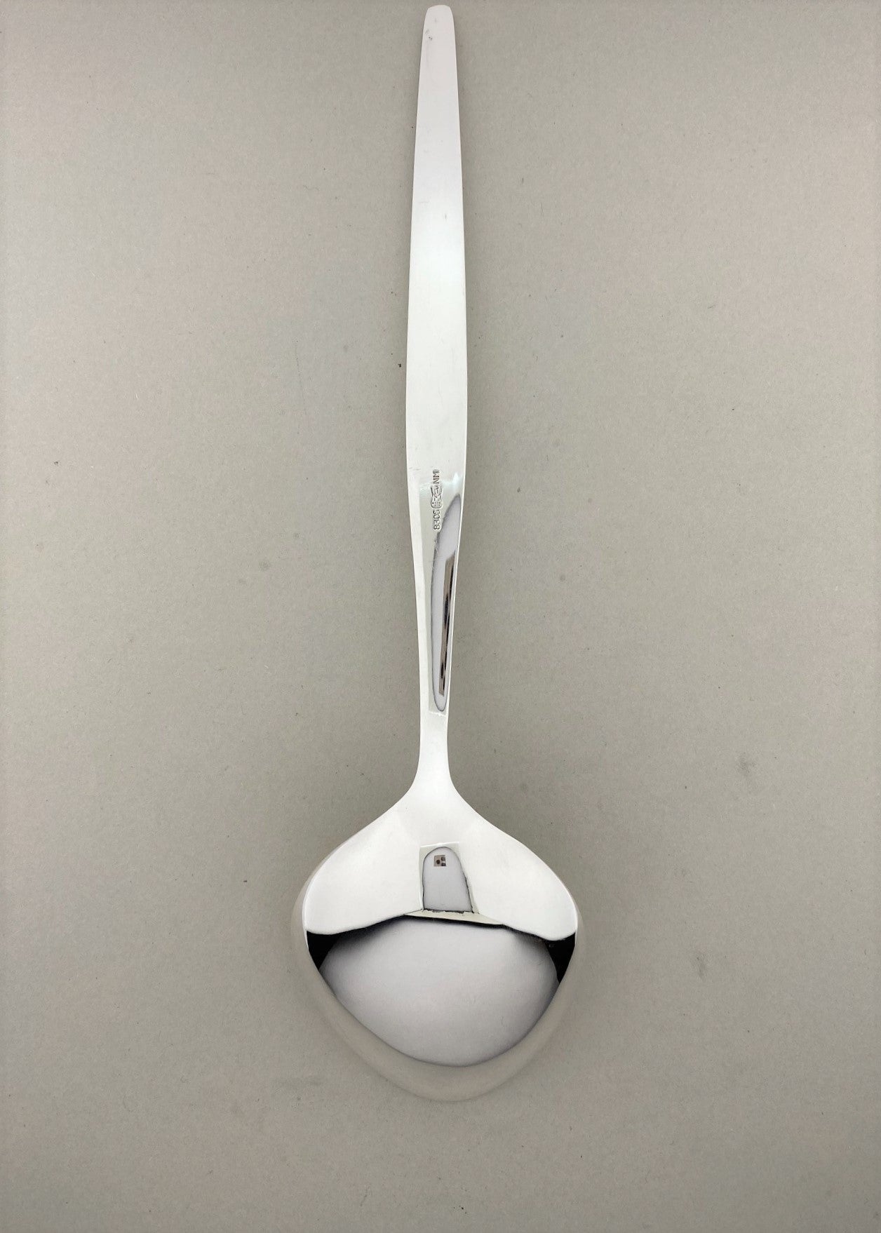 Vintage Faceted cream spoon / salad spoon