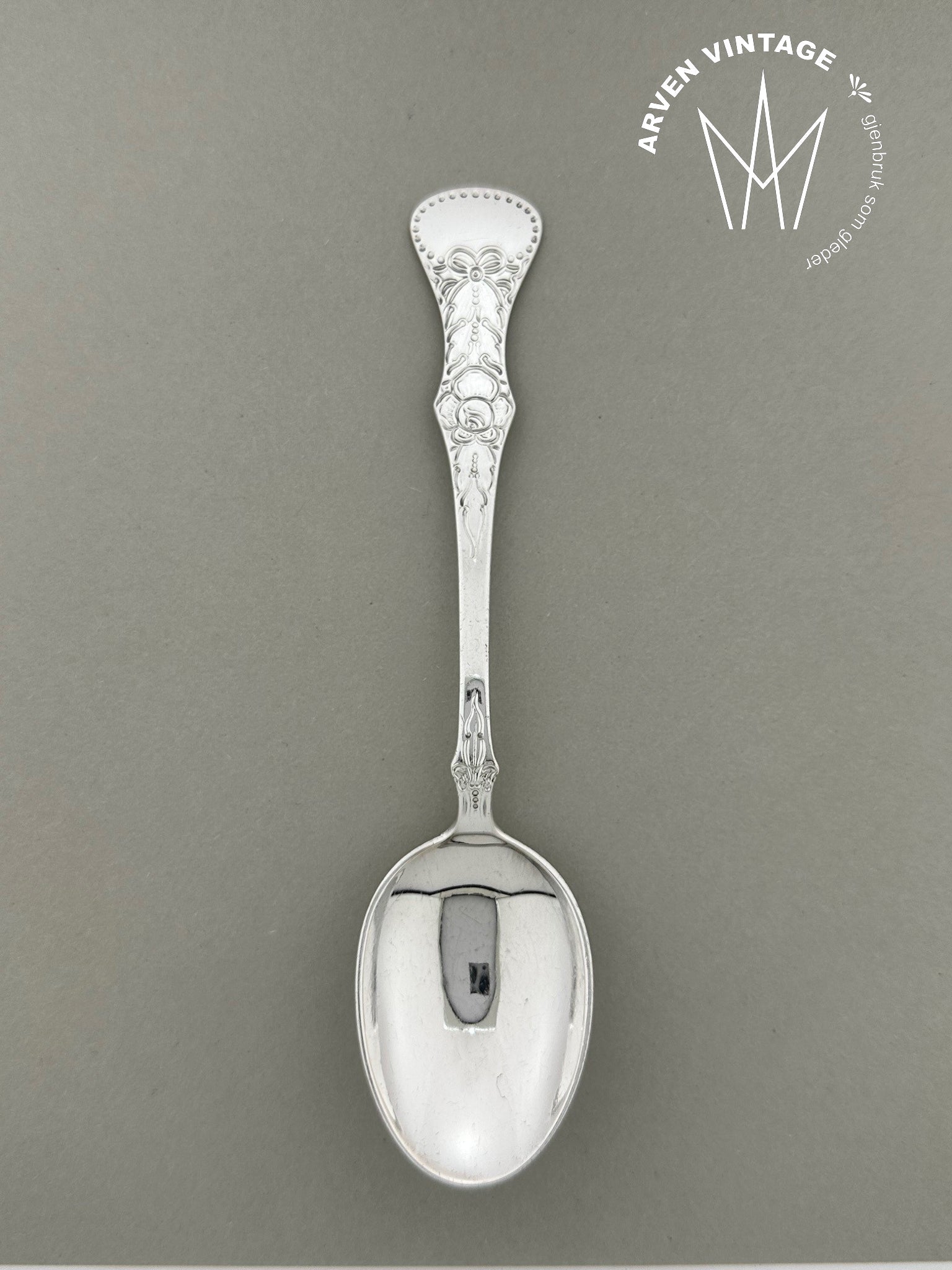 Vintage Rose children's spoon / ice cream spoon
