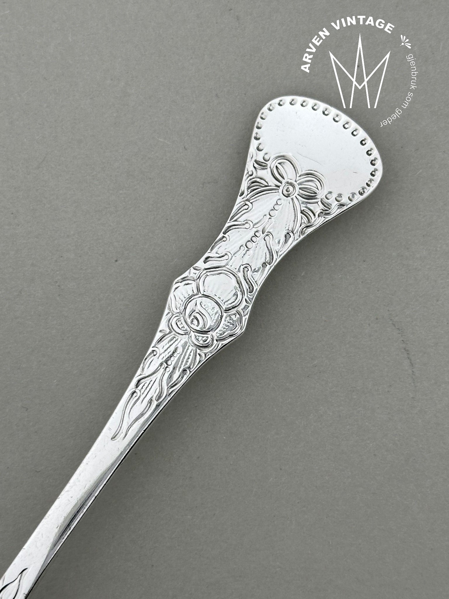 Vintage Rose children's spoon / ice cream spoon