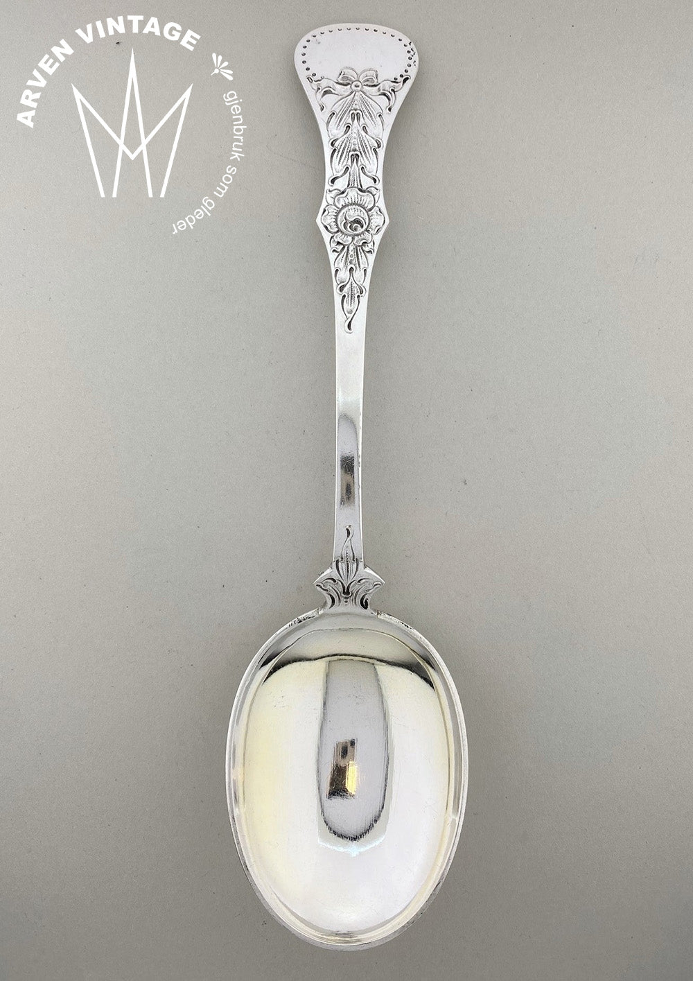 Vintage Rose potato spoon