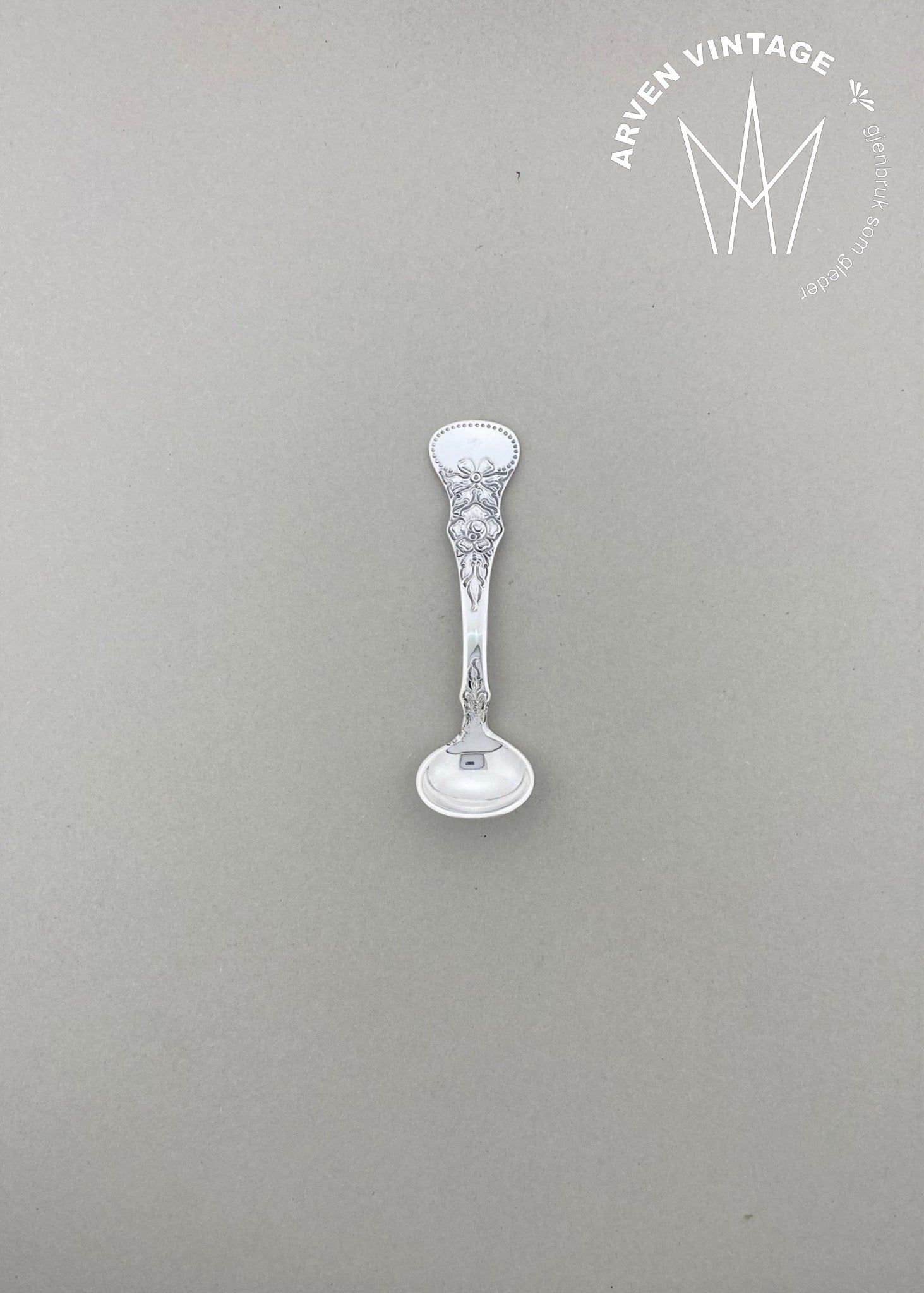 Vintage Rose salt spoon