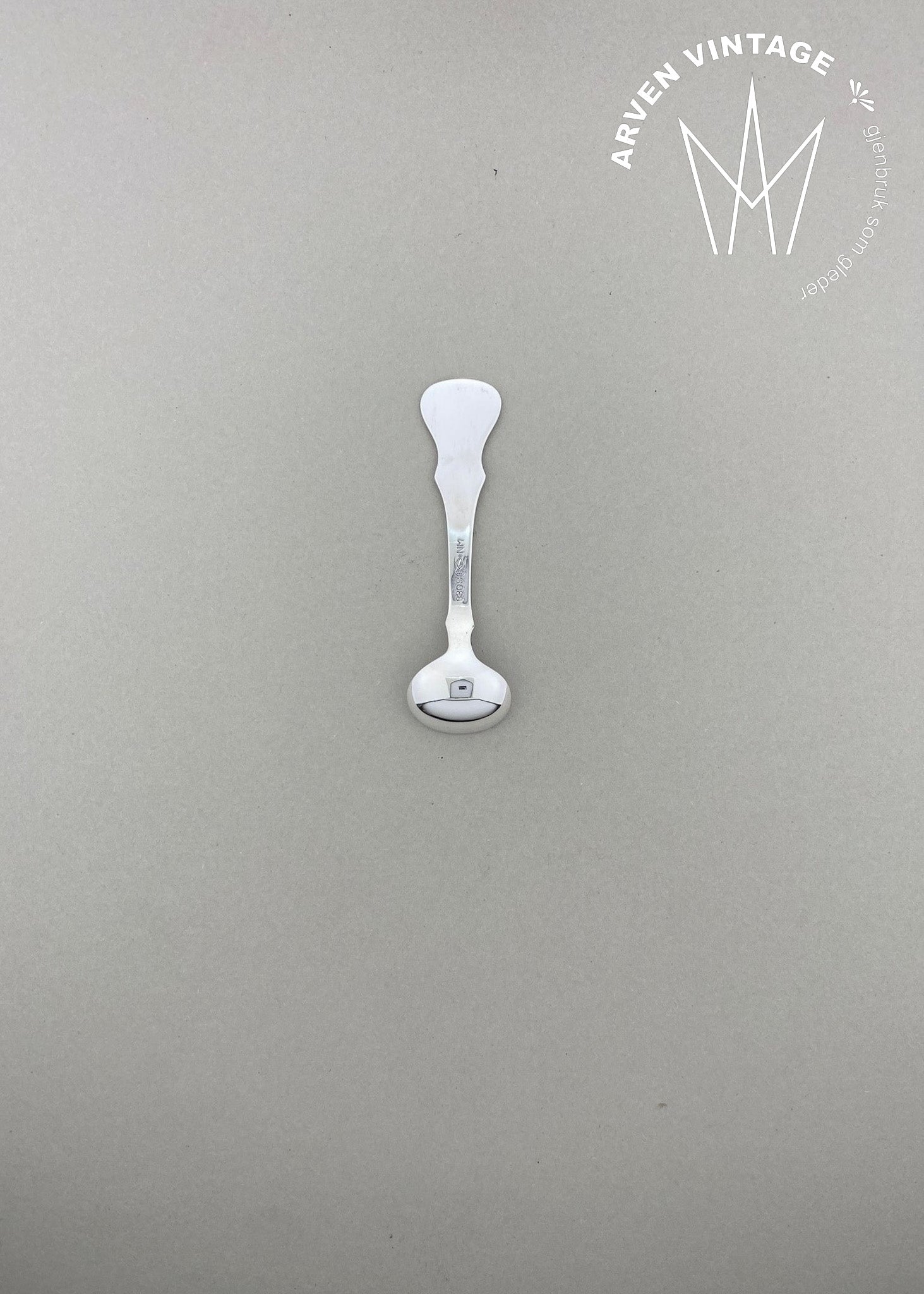 Vintage Rose salt spoon