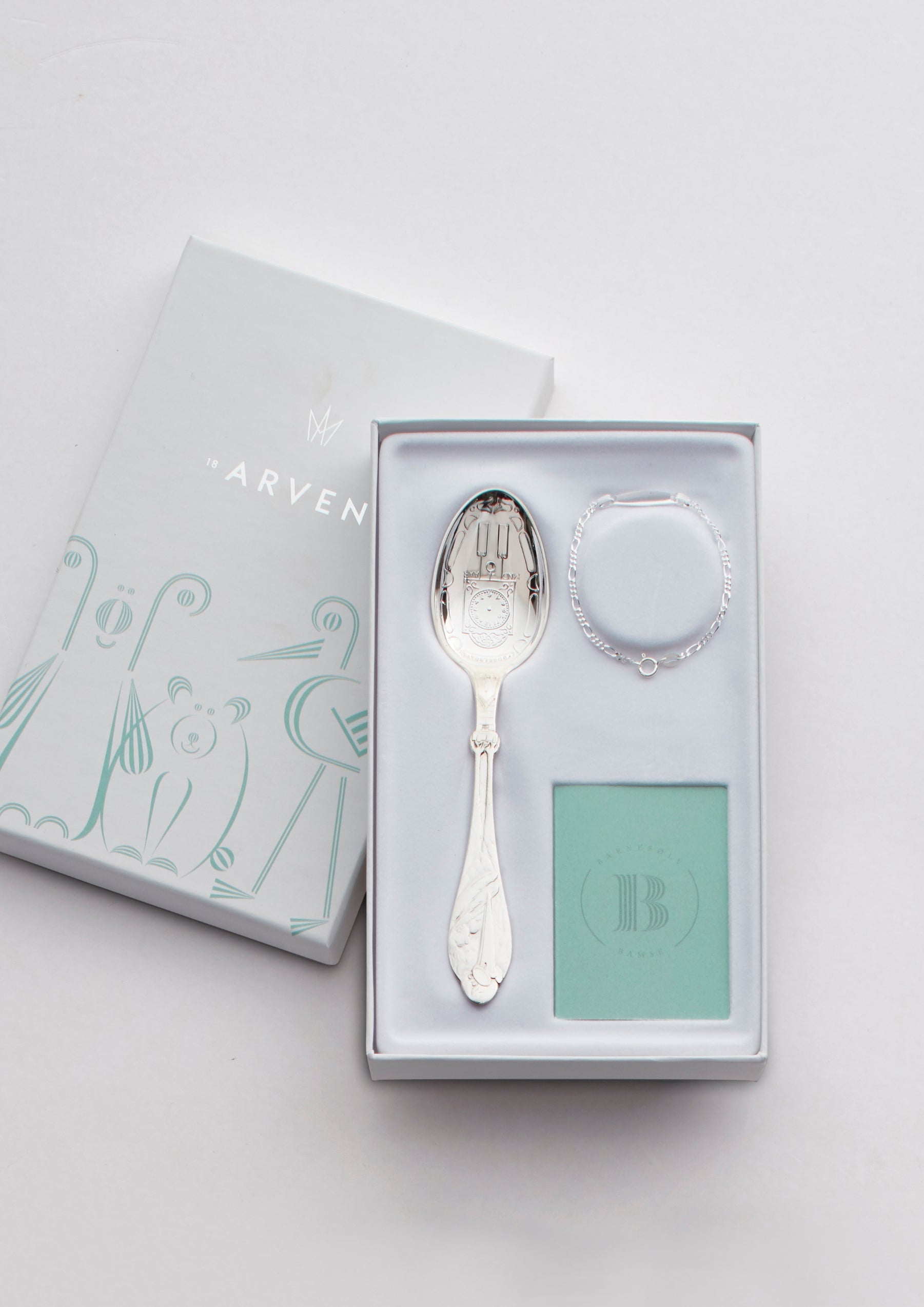 Stork children's spoon