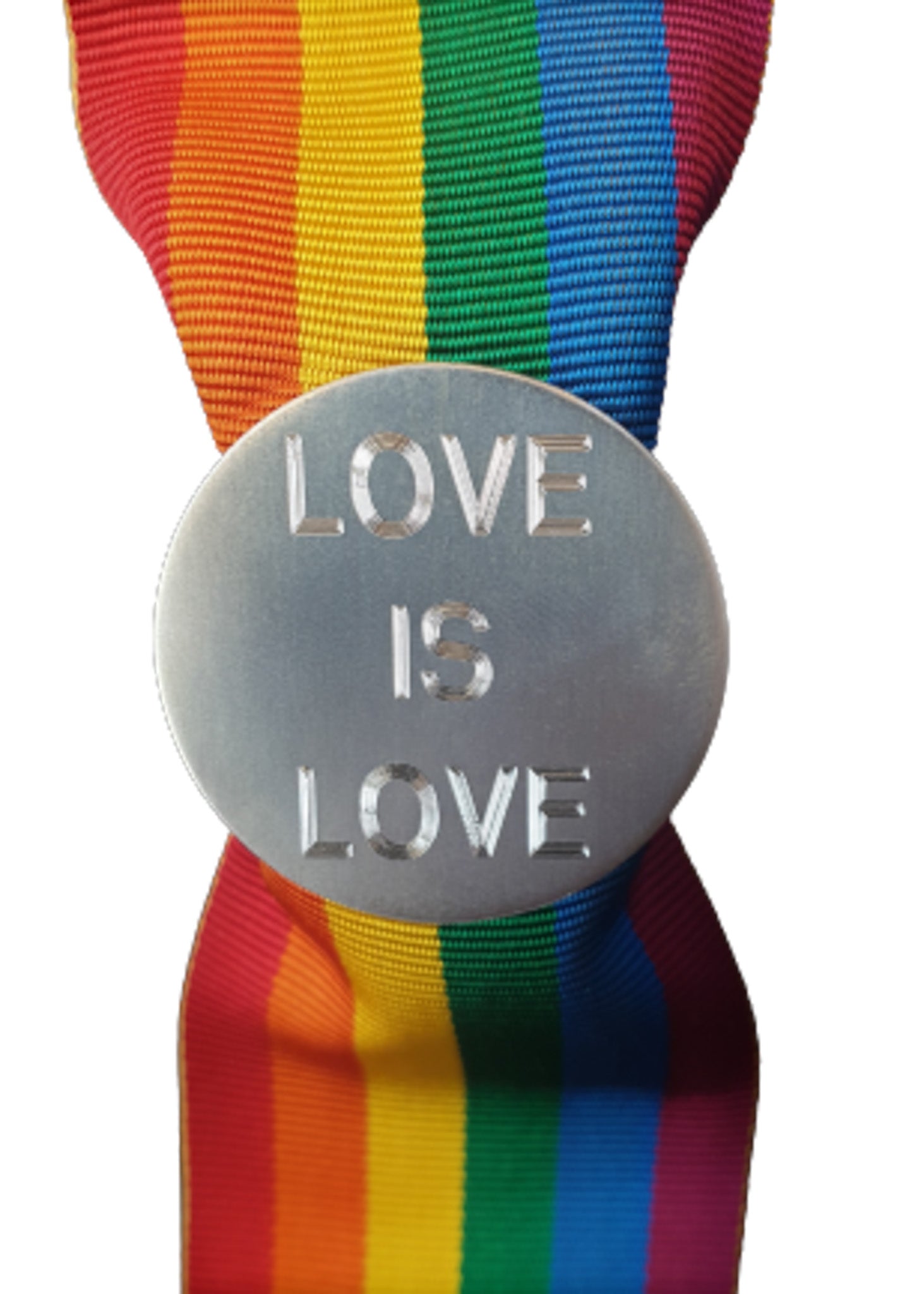Pride festsløyfe  &quot;Love is Love&quot;