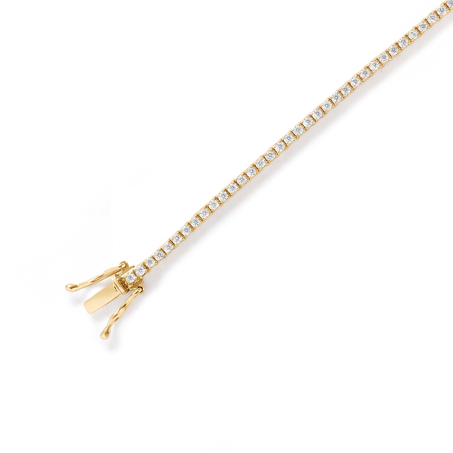 Diamant Tennisarmbånd