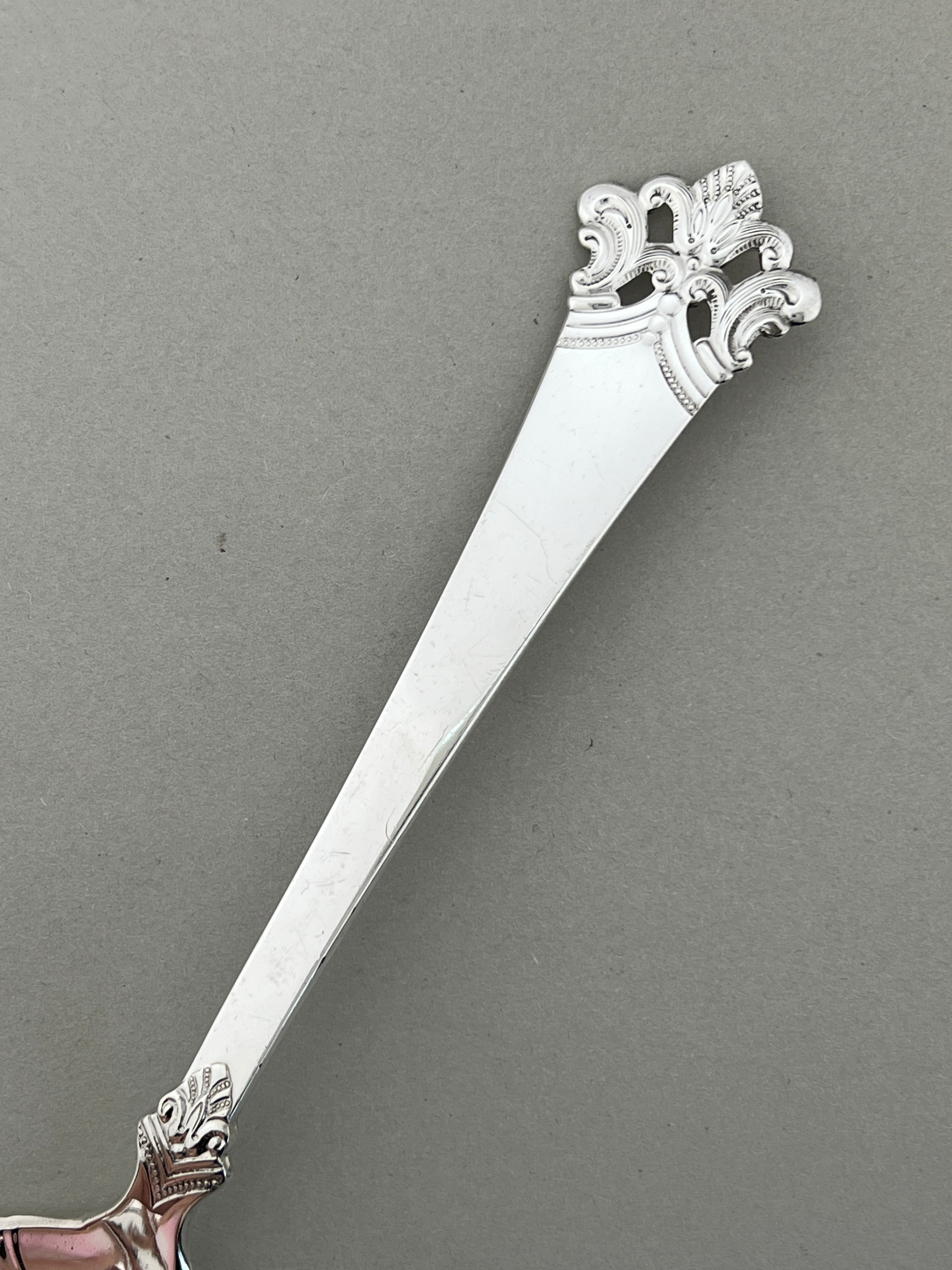 Vintage Hardanger sauseøse uten krok