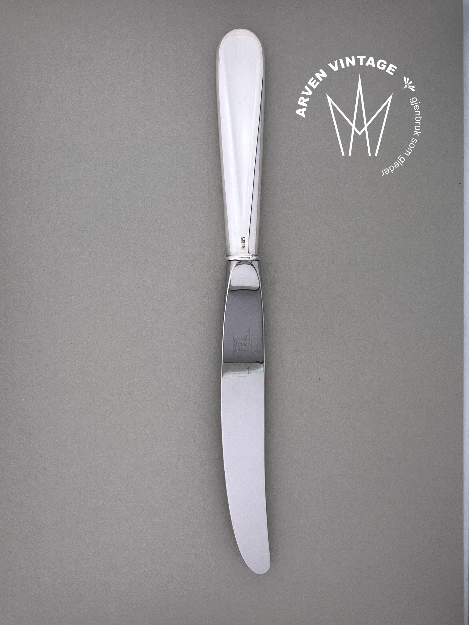 Vintage Måne stor spisekniv