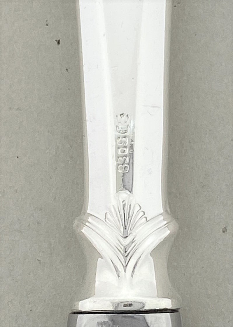 Vintage Konval small dining knife with short handle