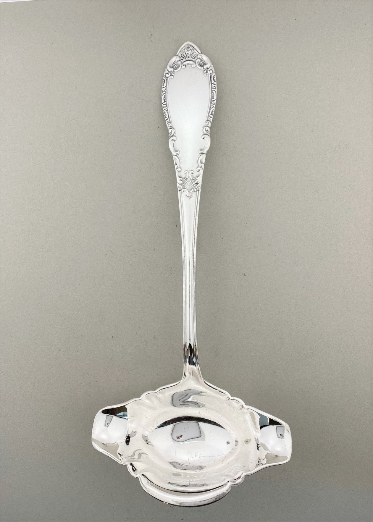 Vintage Edel sauce spoon with hook