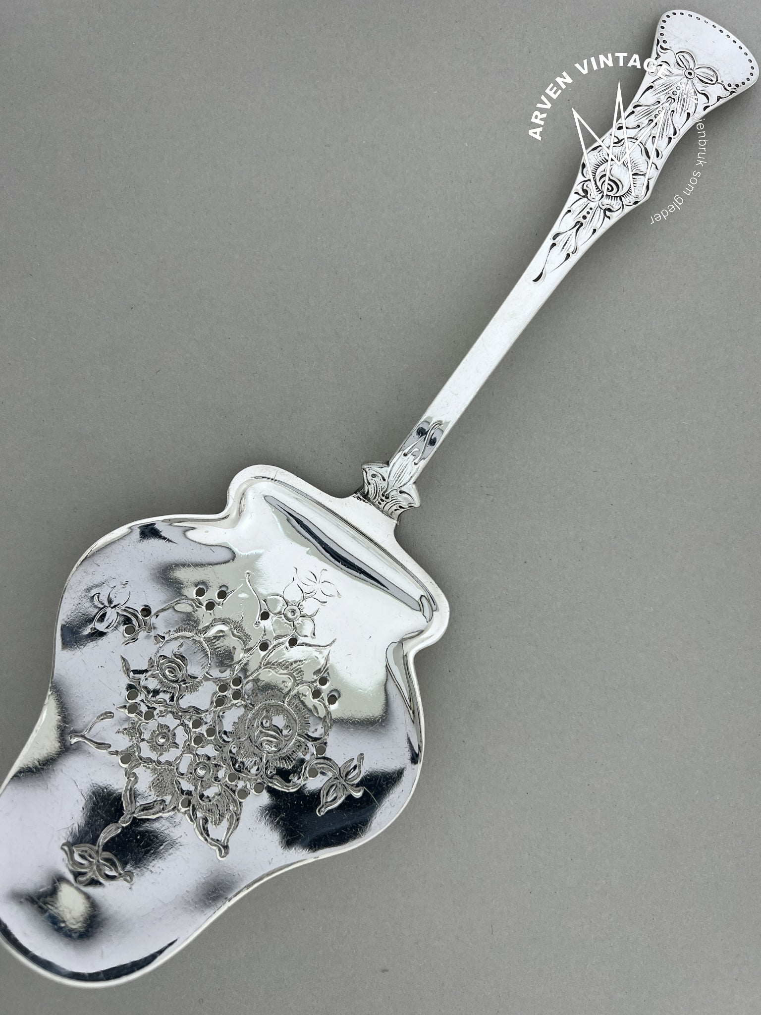 Vintage Rose fiskespade