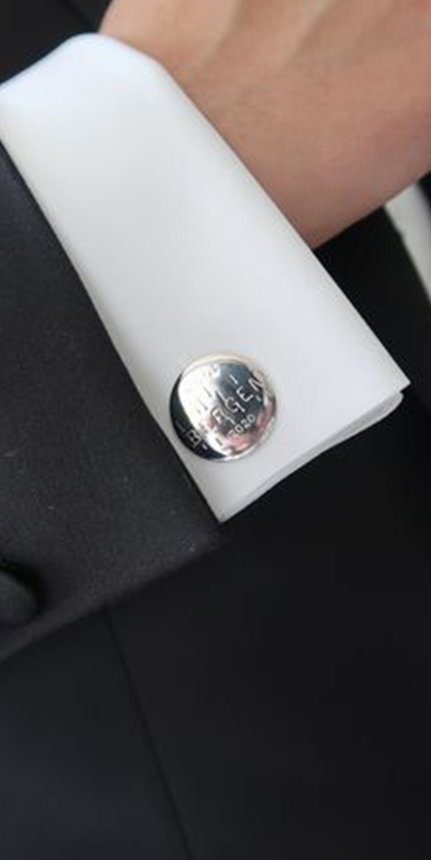 Cufflinks with official 950th anniversary logo