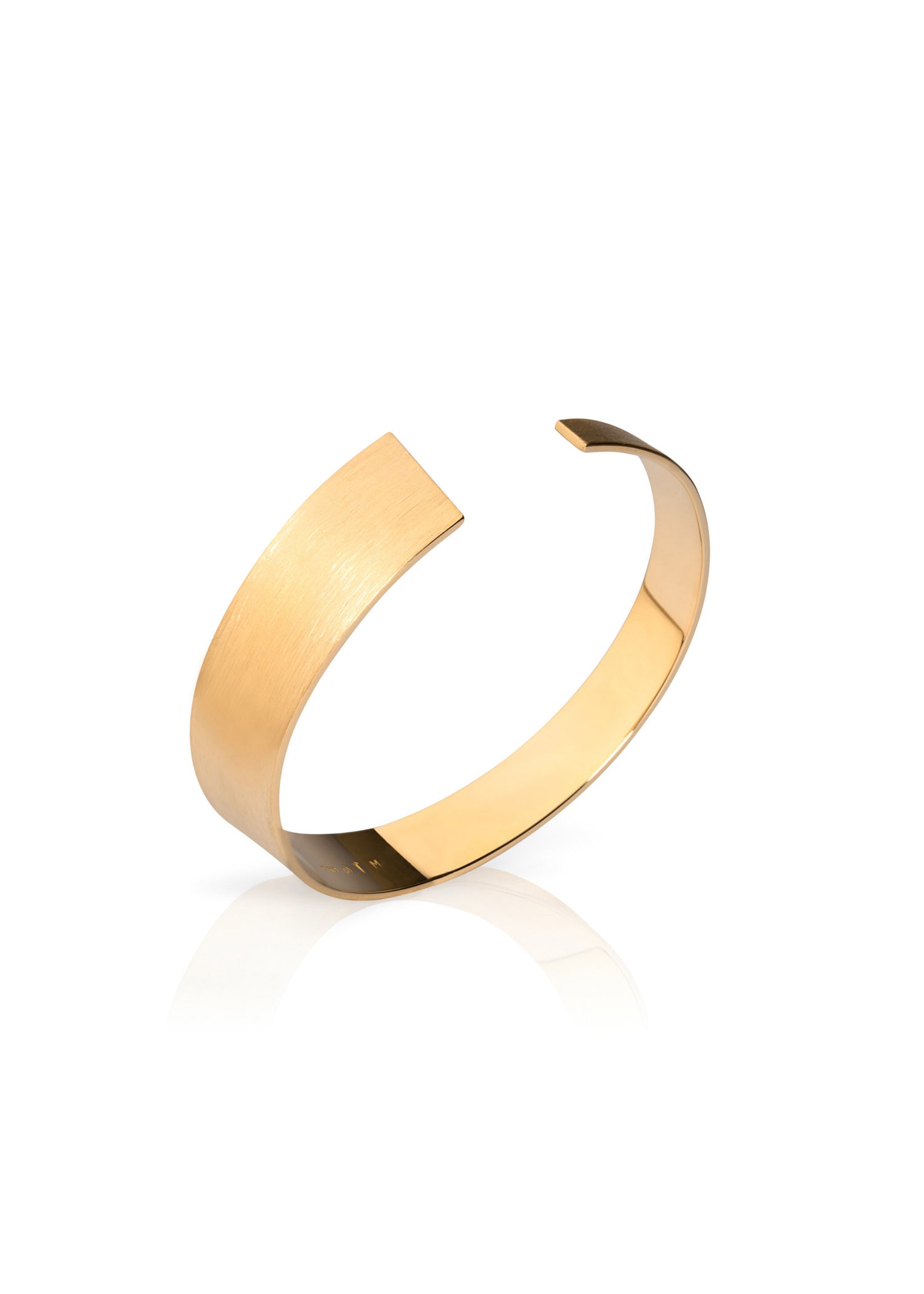 Bangle Gold Matt Pulpit Rock
