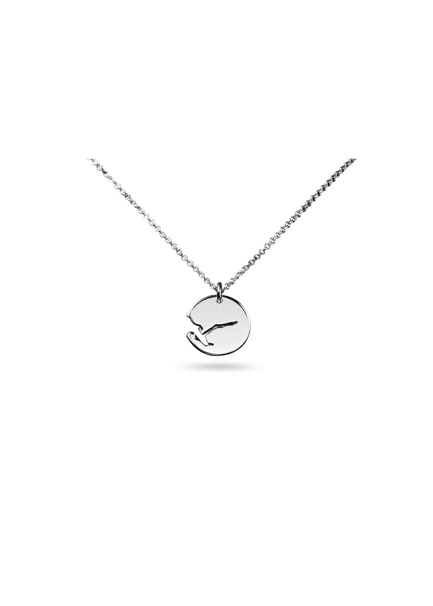 Anheng Sølv 12 mm Blank Lysefjord