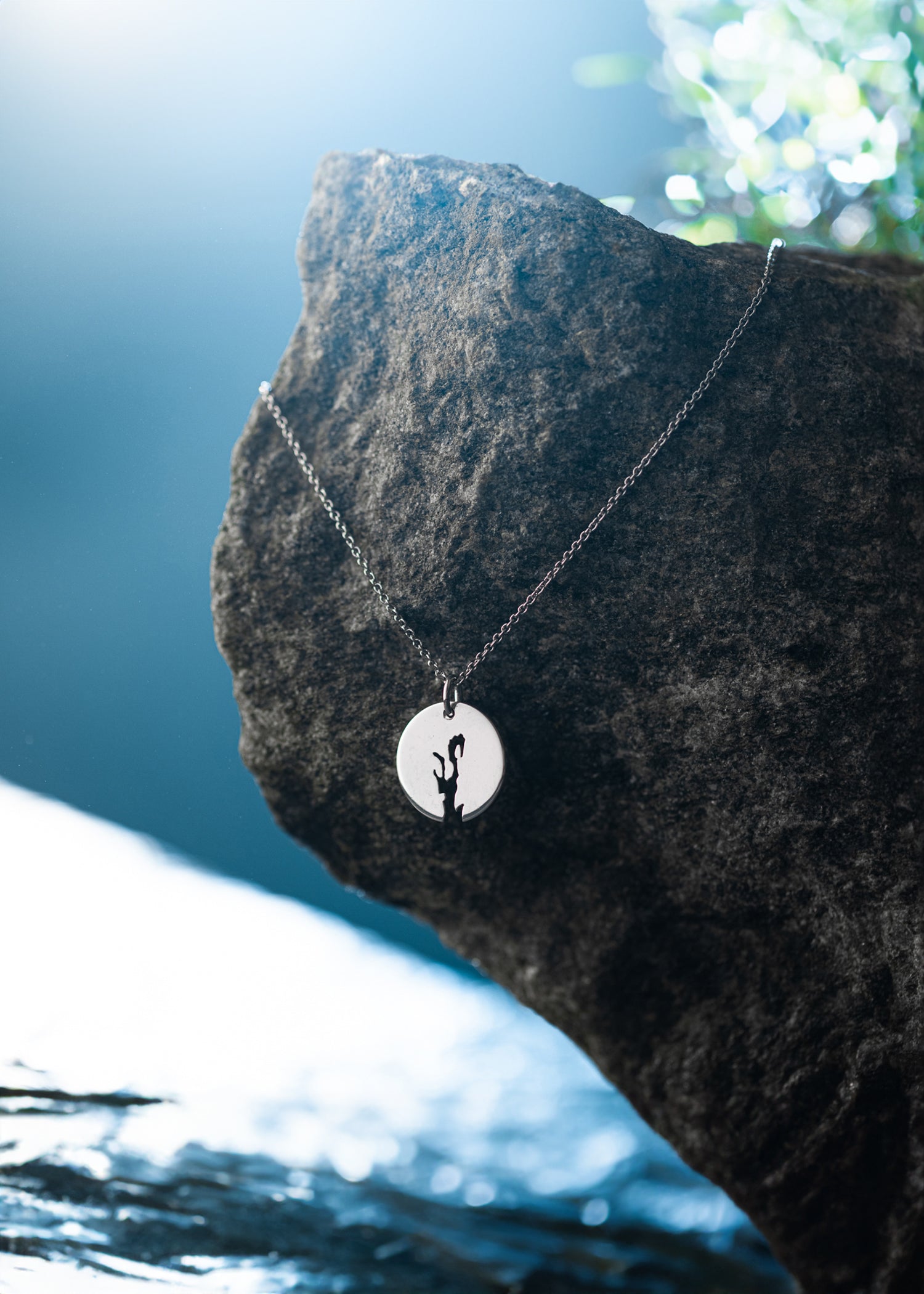 Anheng Sølv 12 mm Blank Oslofjord