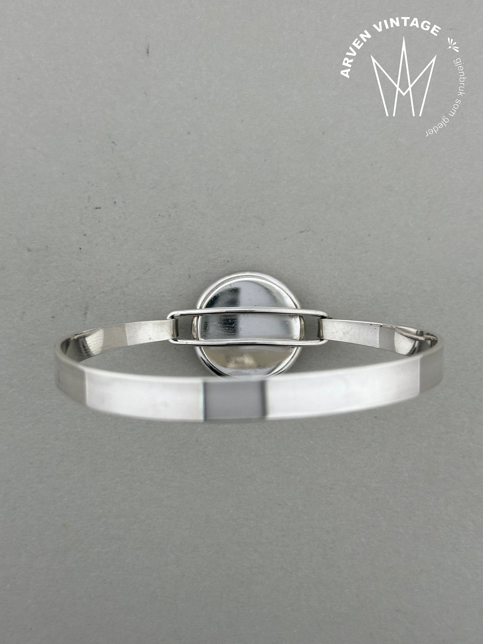 Vintage Arne Johansen sølv armbånd