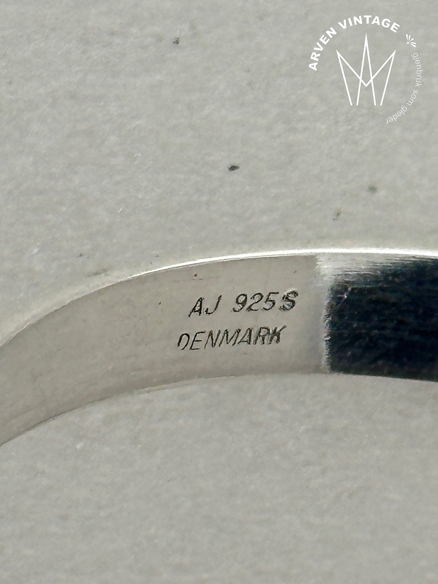 Vintage Arne Johansen sølv armbånd
